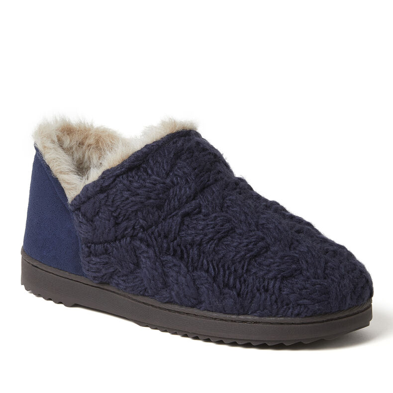 Women's Hayden Chunky Cable Knit Bootie Slipper