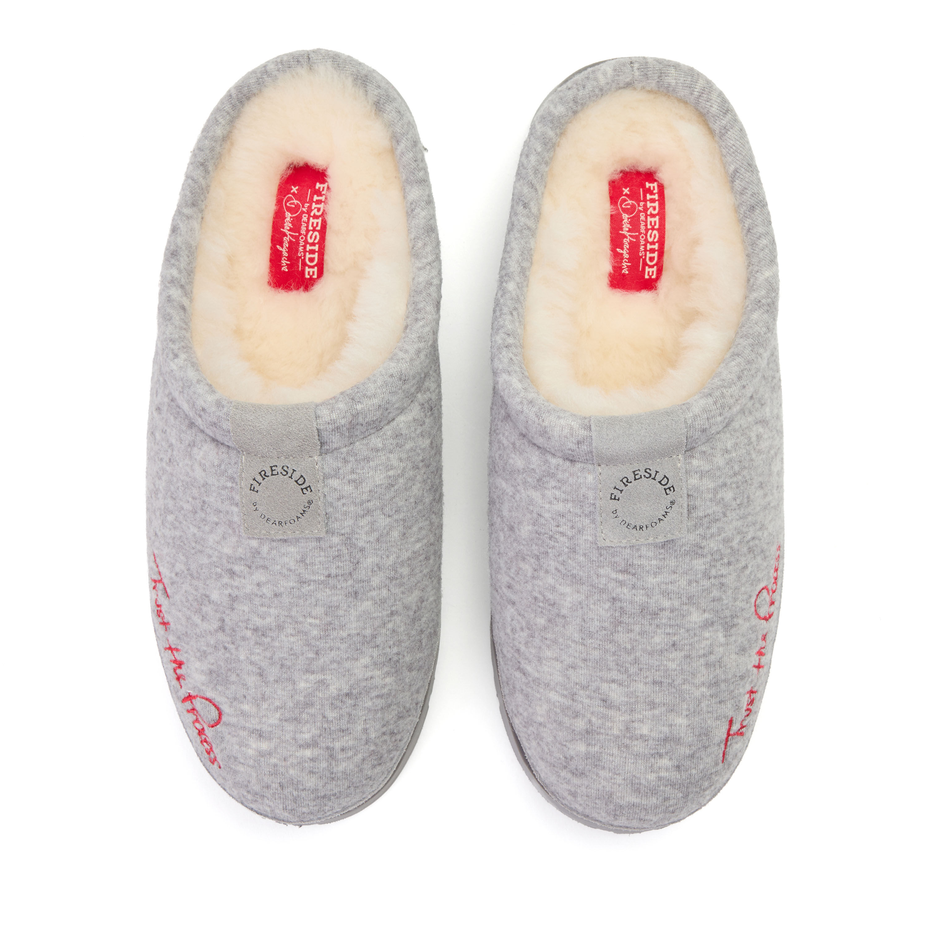 Daniella Karagach&rsquo;s&nbsp;Men's Fireside Knit Shearling Clog