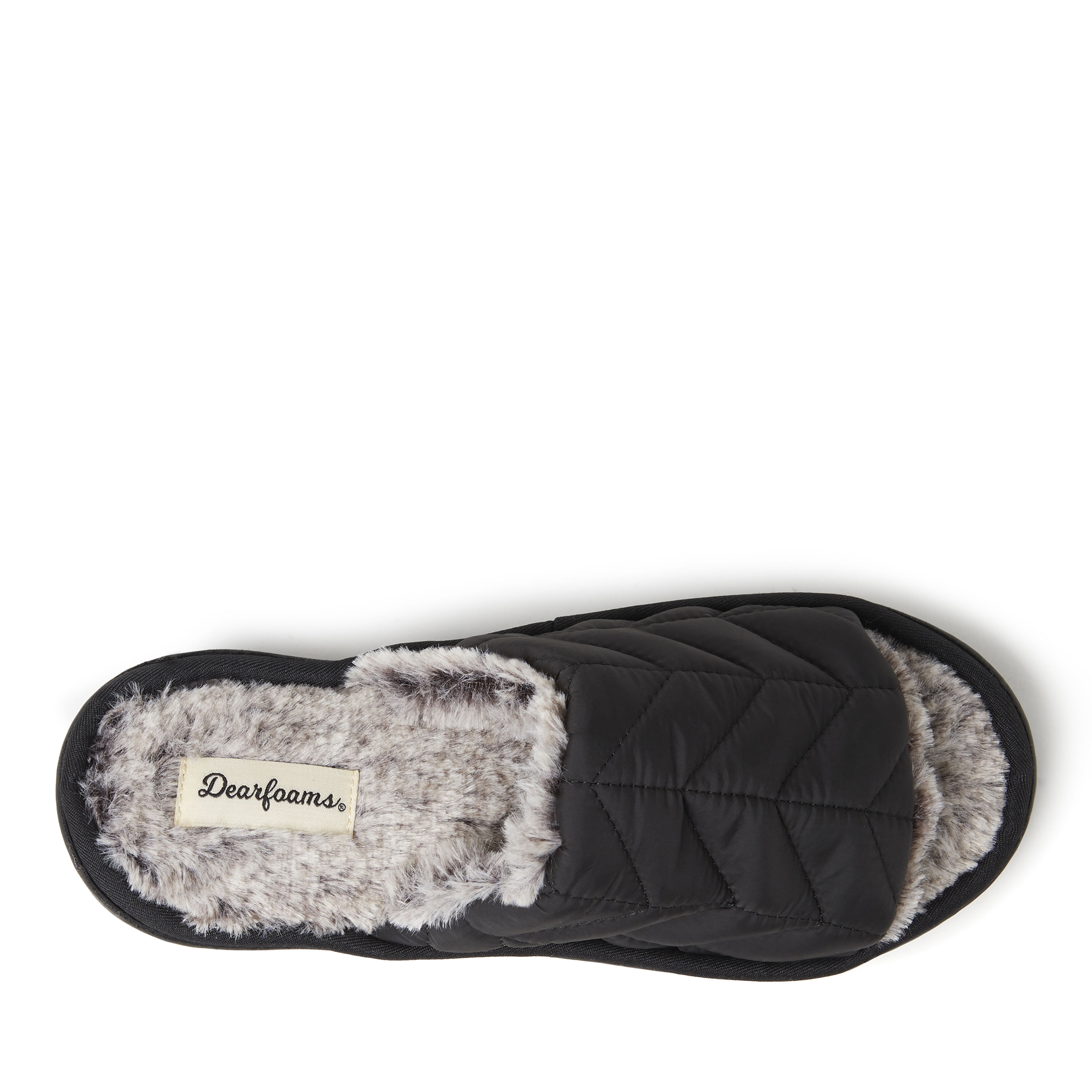 Women's Olivia Quilted Nylon Slide Slipper