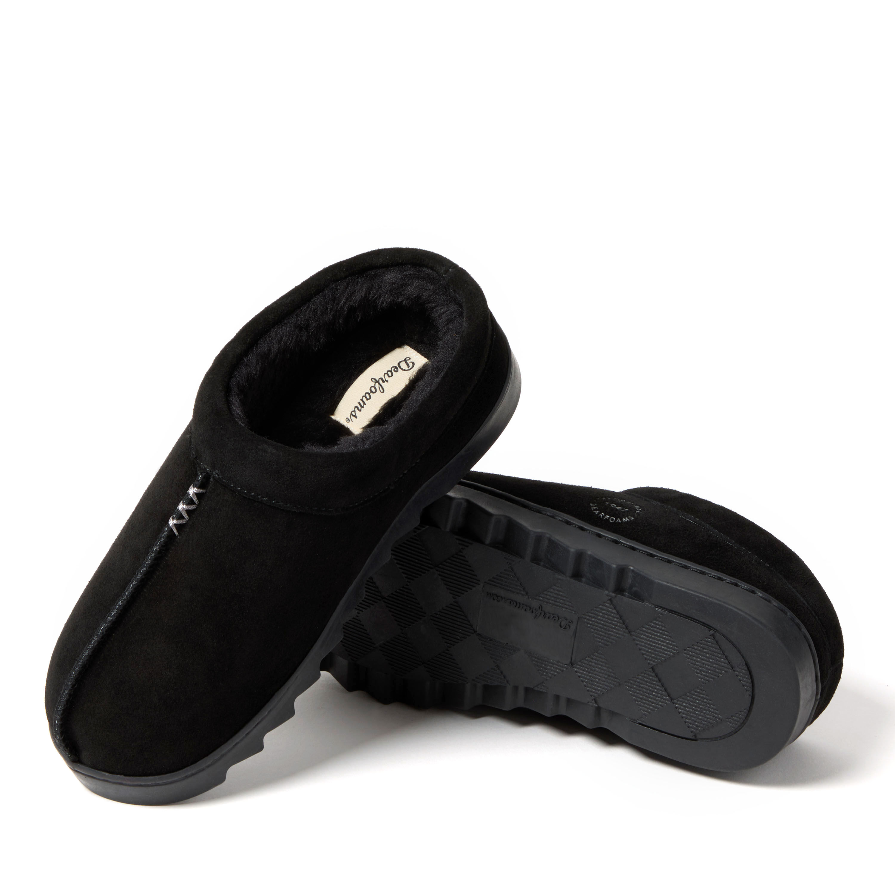 Women's Doreen Genuine Suede Clog With Prayer Seam