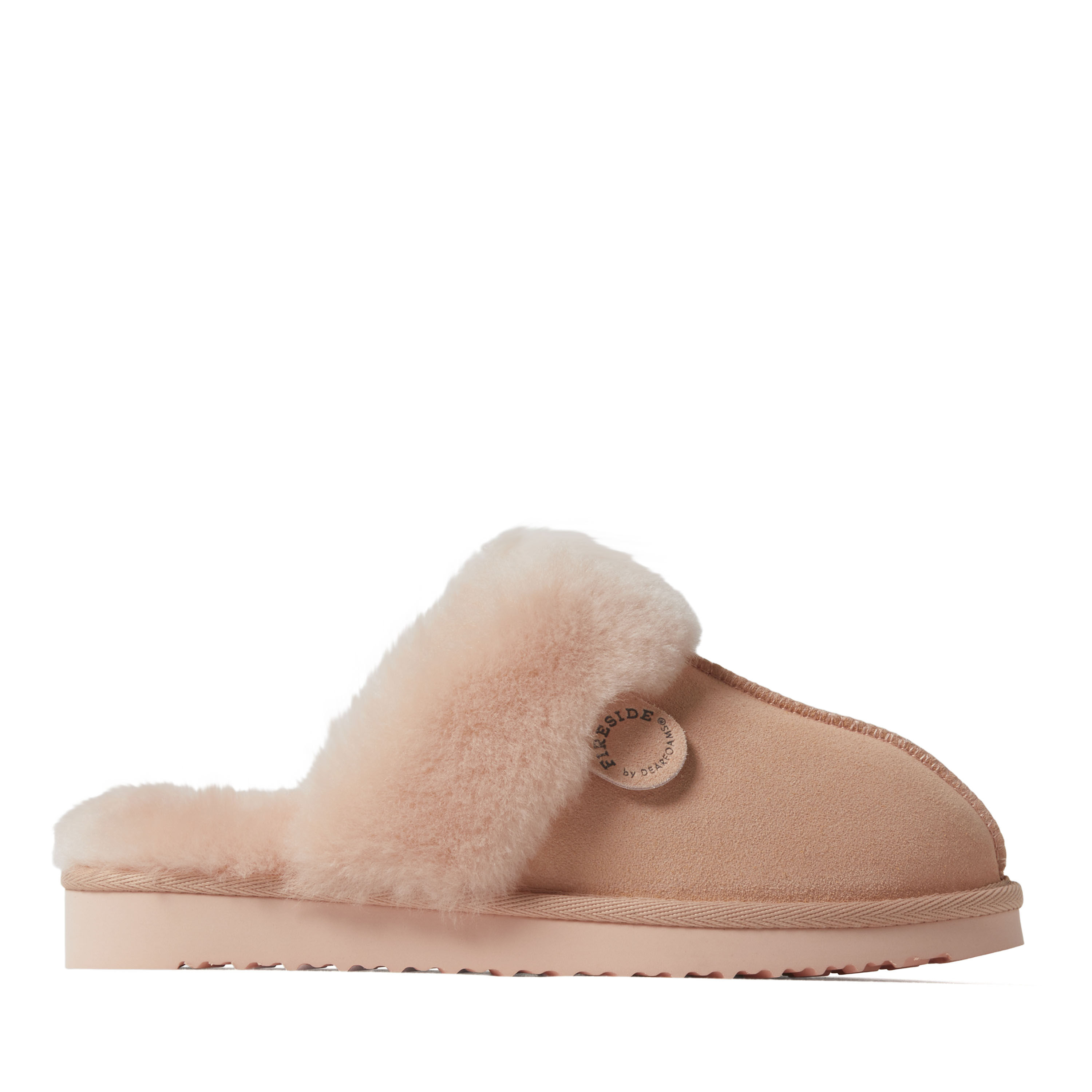 Women's Fireside By Dearfoams Sydney Genuine Shearling Scuff
