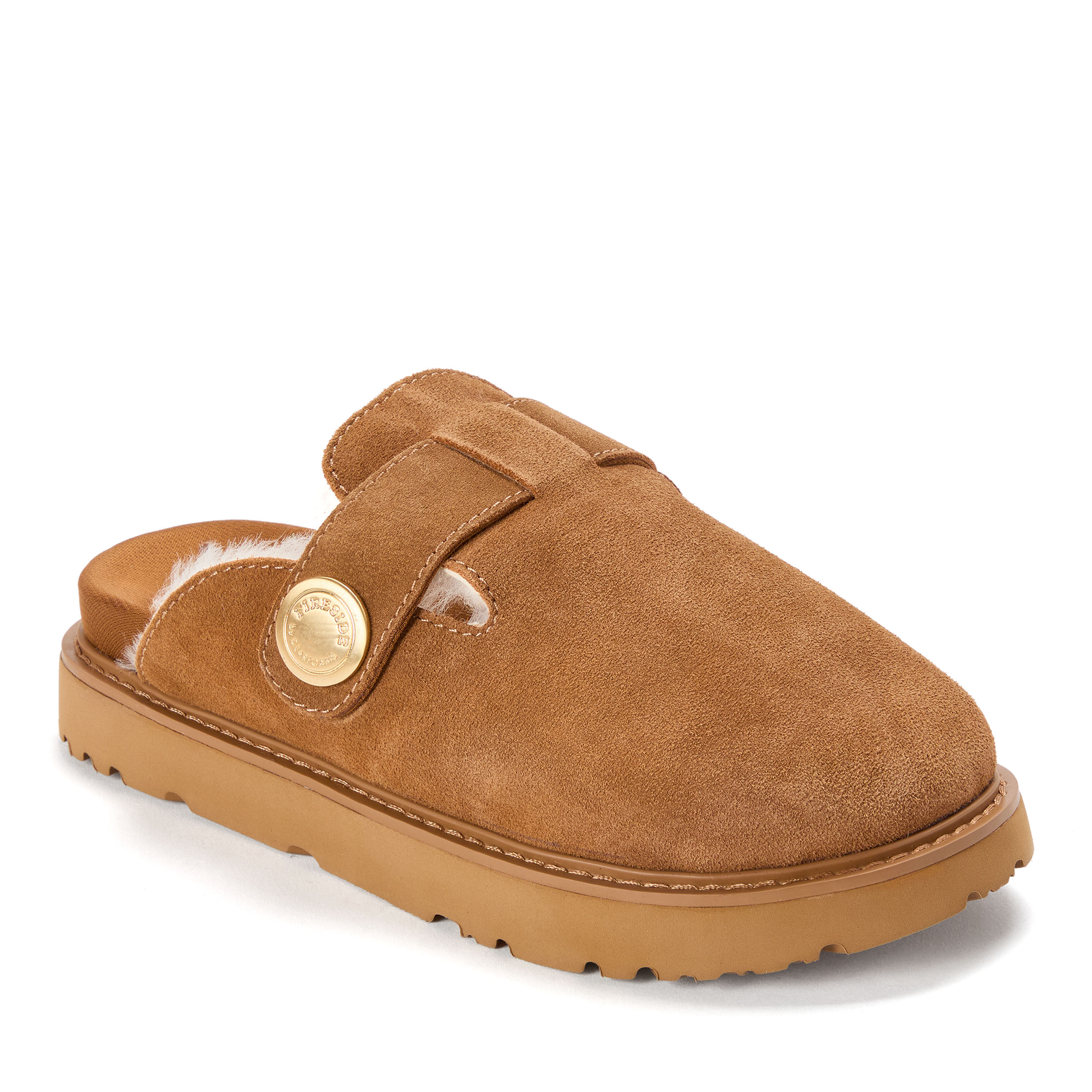 Women's Fireside by Dearfoams Coin Mule - Water Resistant