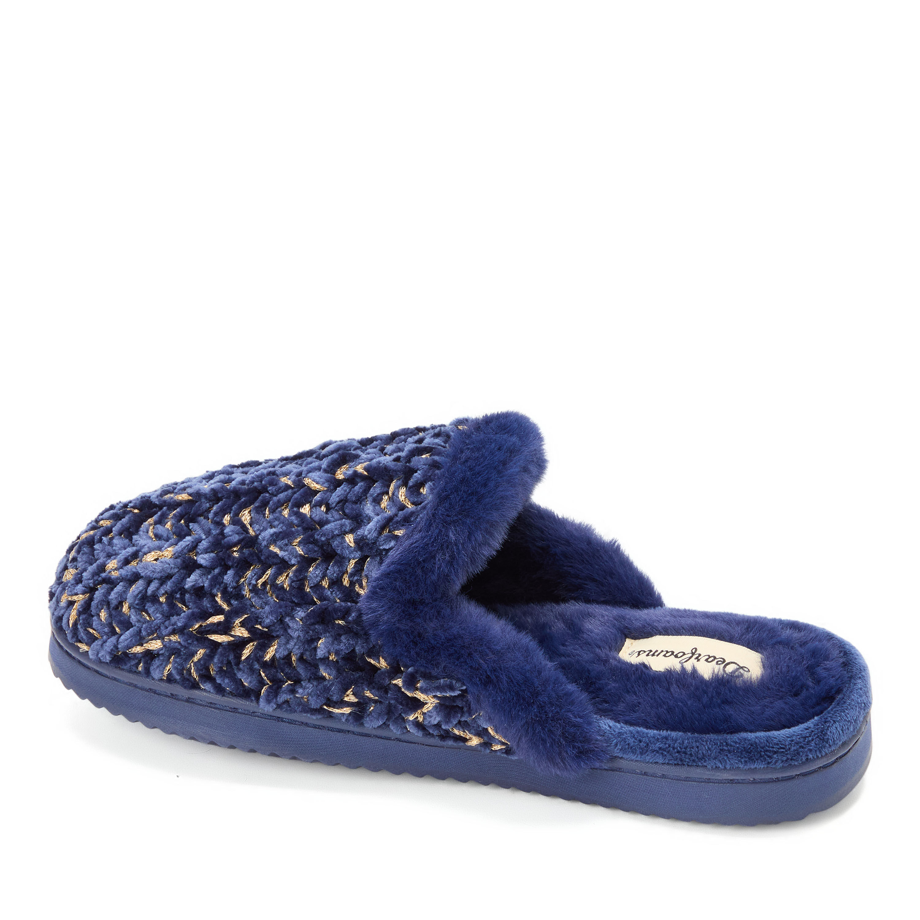 Women's Paris Chenille Shaped Tab Scuff