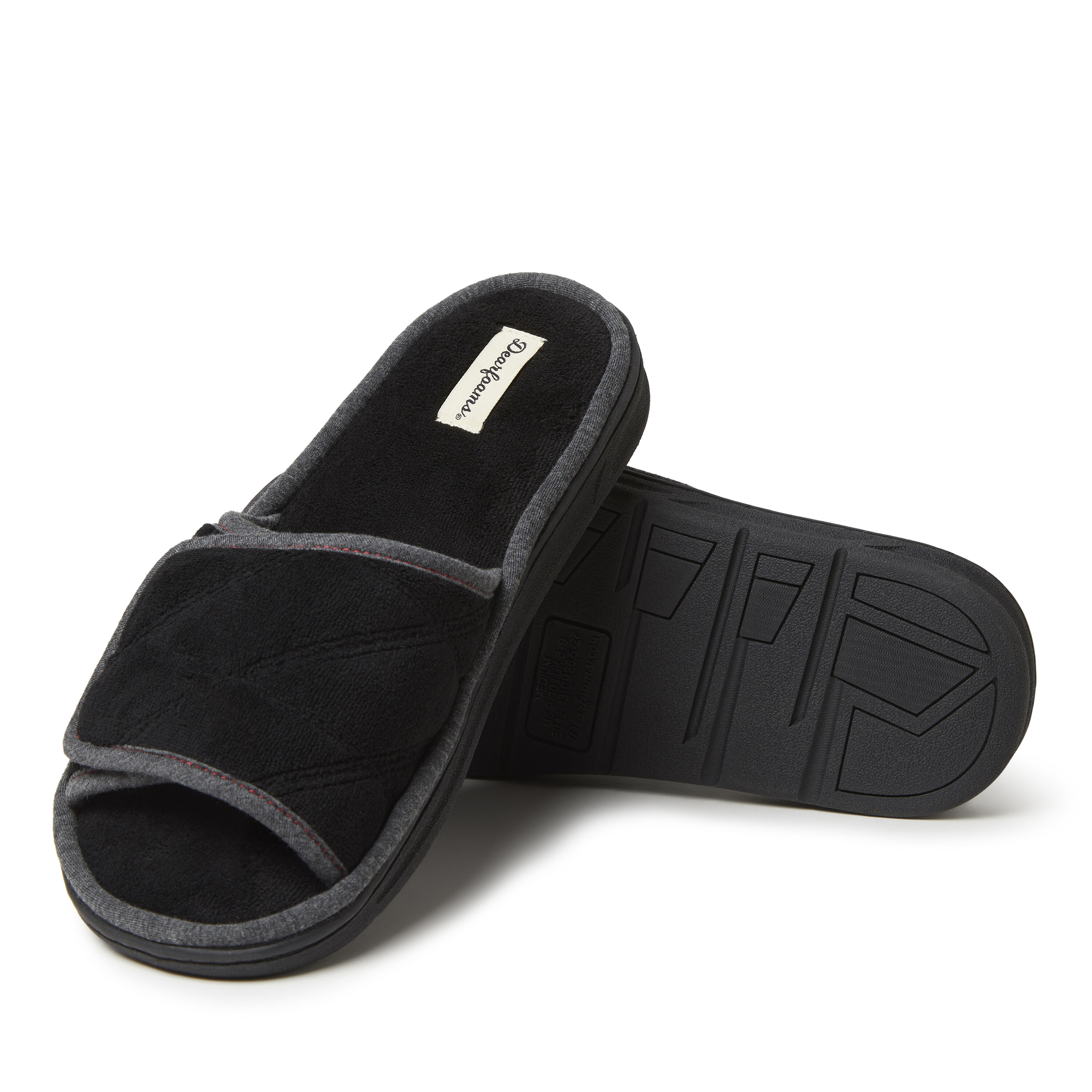 Men's Cooper Quilted Terry Adjustable Slide