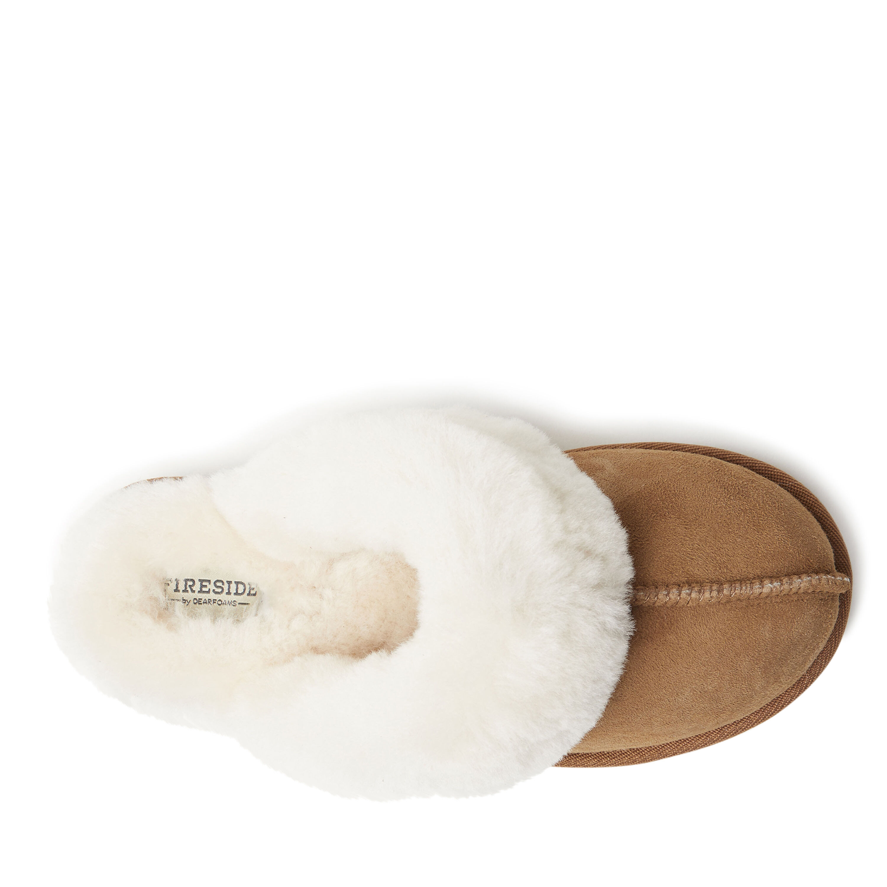 Women's Fireside by Dearfoams Sydney Genuine Shearling Scuff Slipper