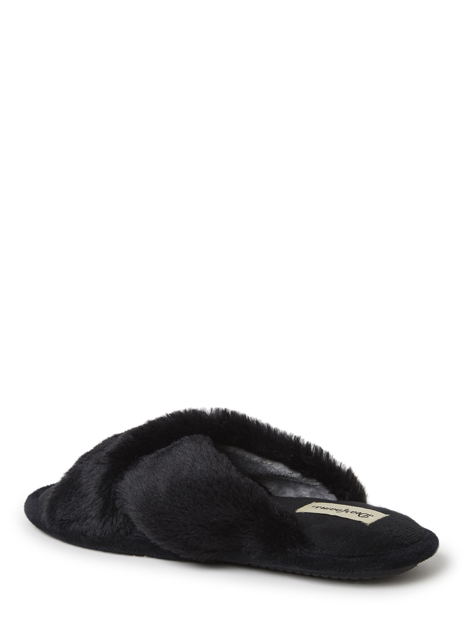 Women's Jessica Furry Crossband Slide Slipper