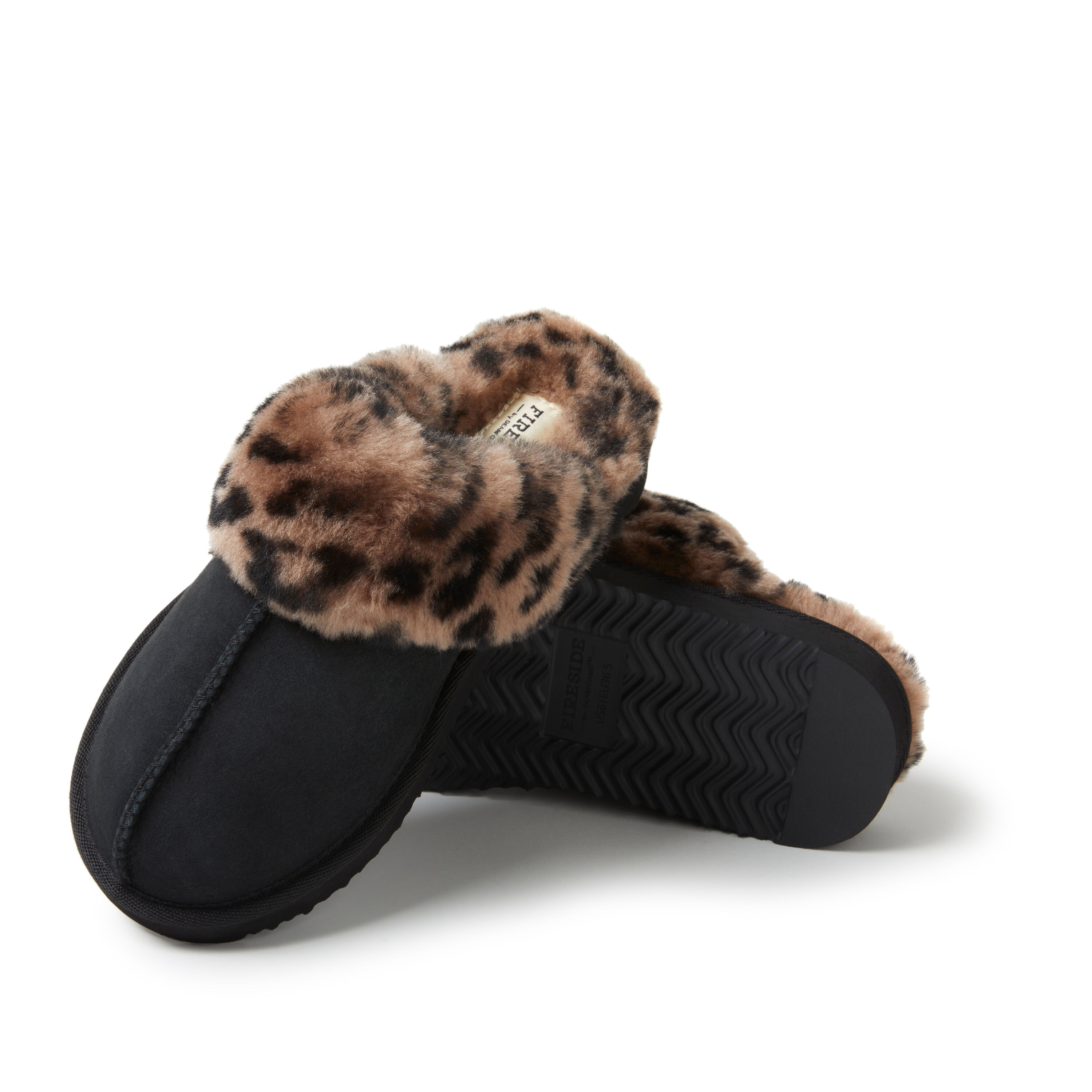 Dearfoam cheetah slippers clearance