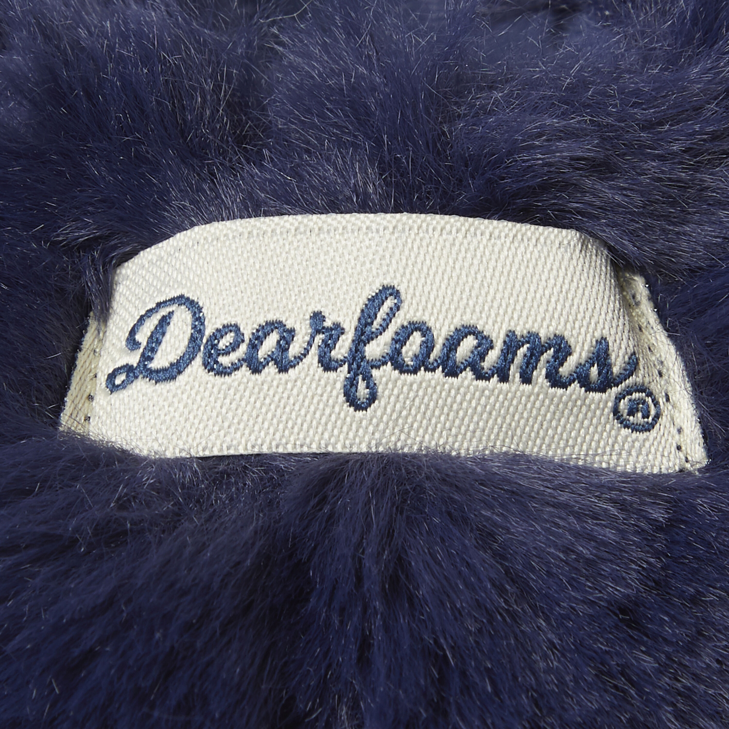 Women's Furry Toast Slipper Sock with Bow