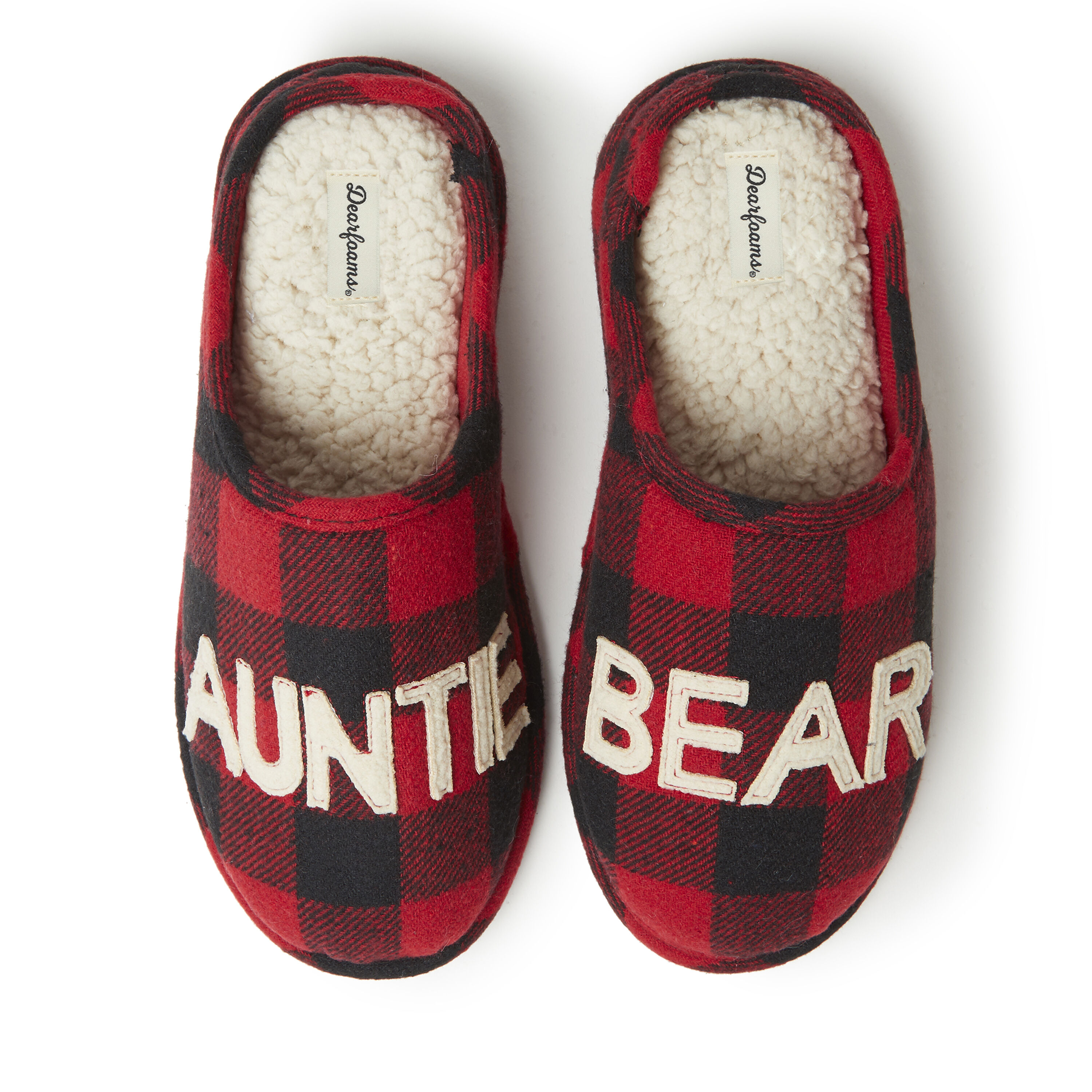 Dearfoams auntie bear slippers best sale
