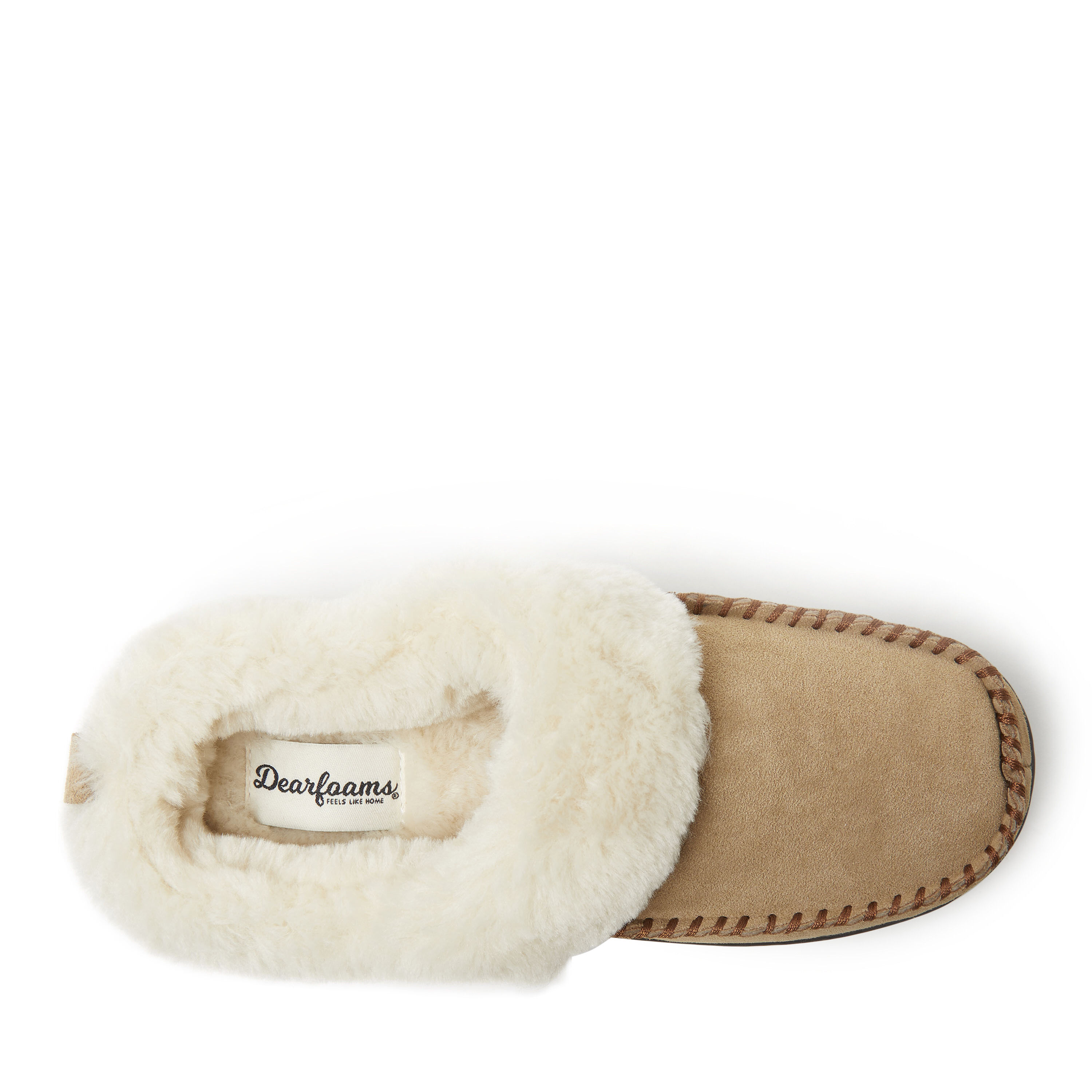 Women's Genuine Suede Moc Toe Clog