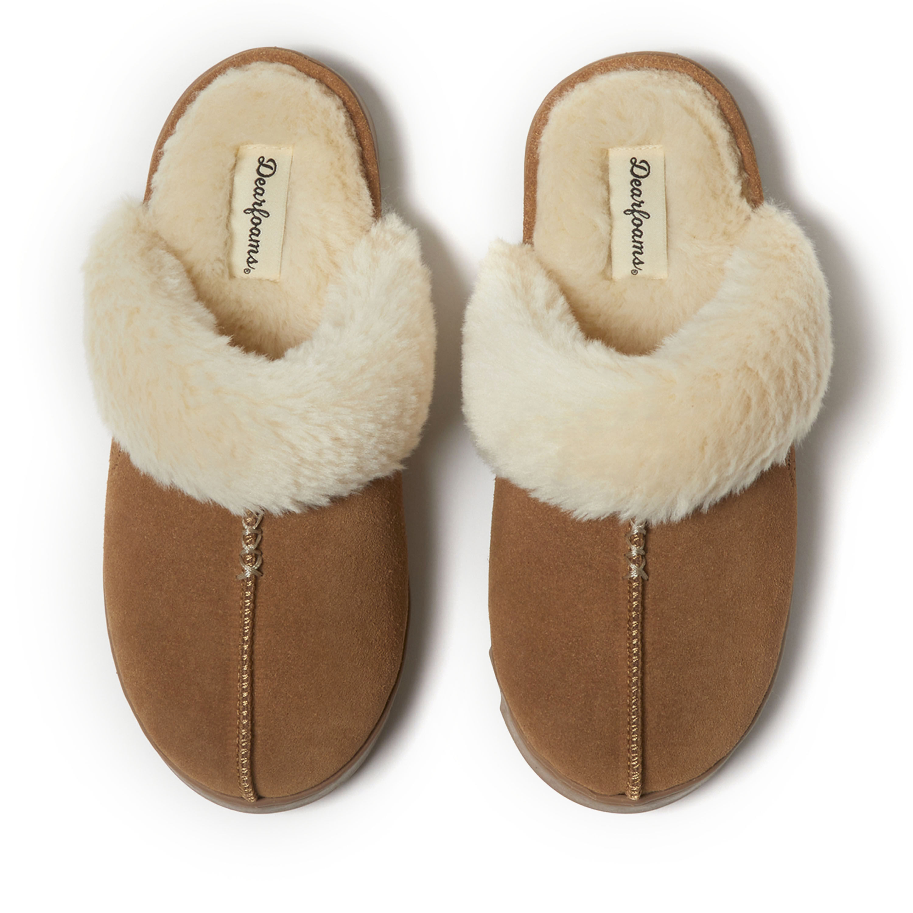 Women's Helena Genuine Suede Scuff With Prayer Seam