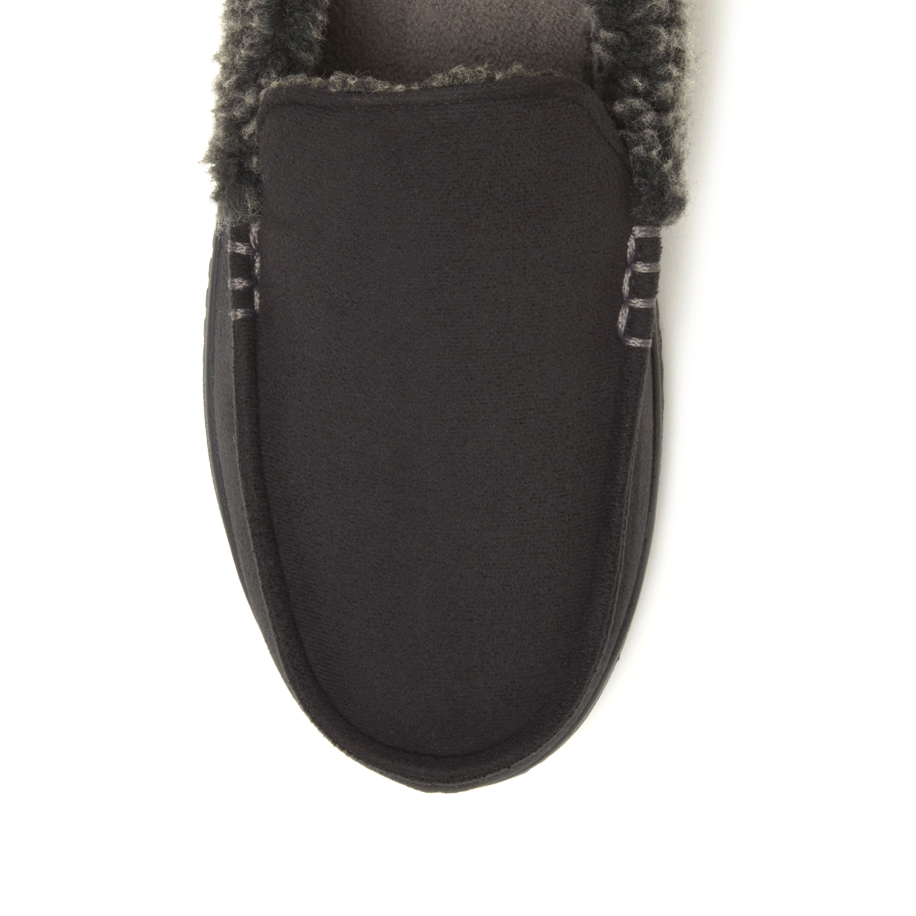 Men's Alexander Microsuede Moccasin With Berber Casing