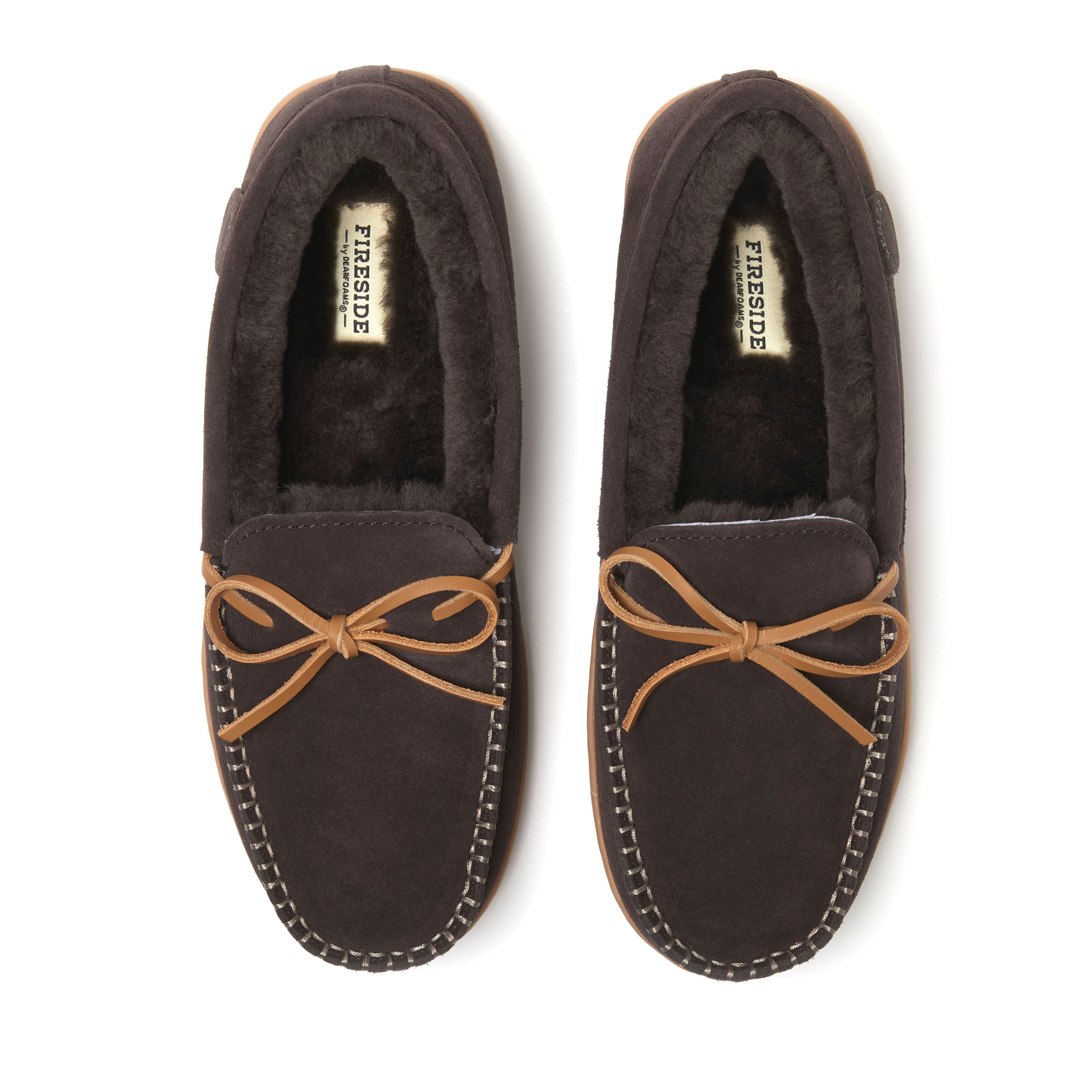 Men's Fireside by Dearfoams Nelson Bay Moccasin