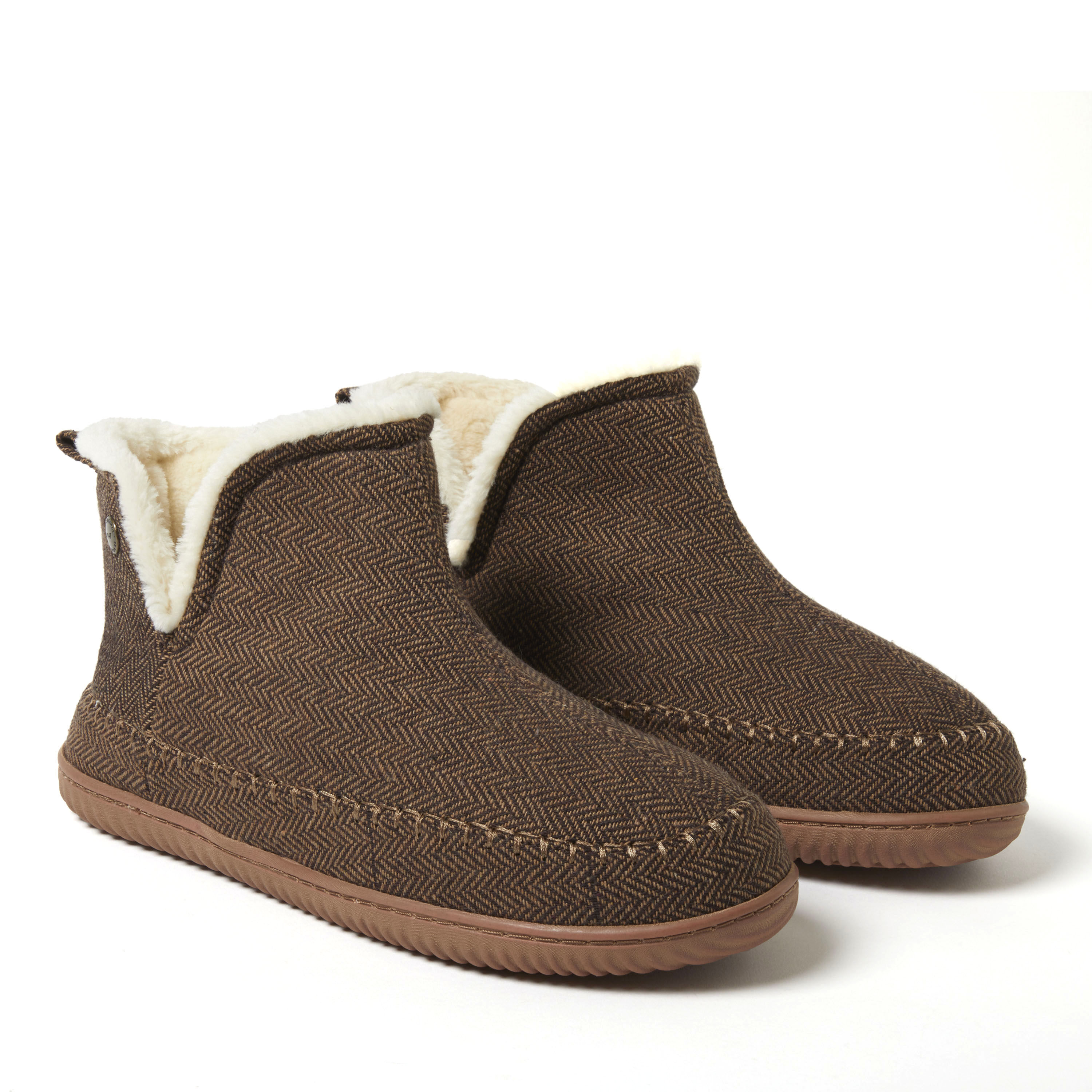Dearfoams men's alpine brixen sales boot slipper