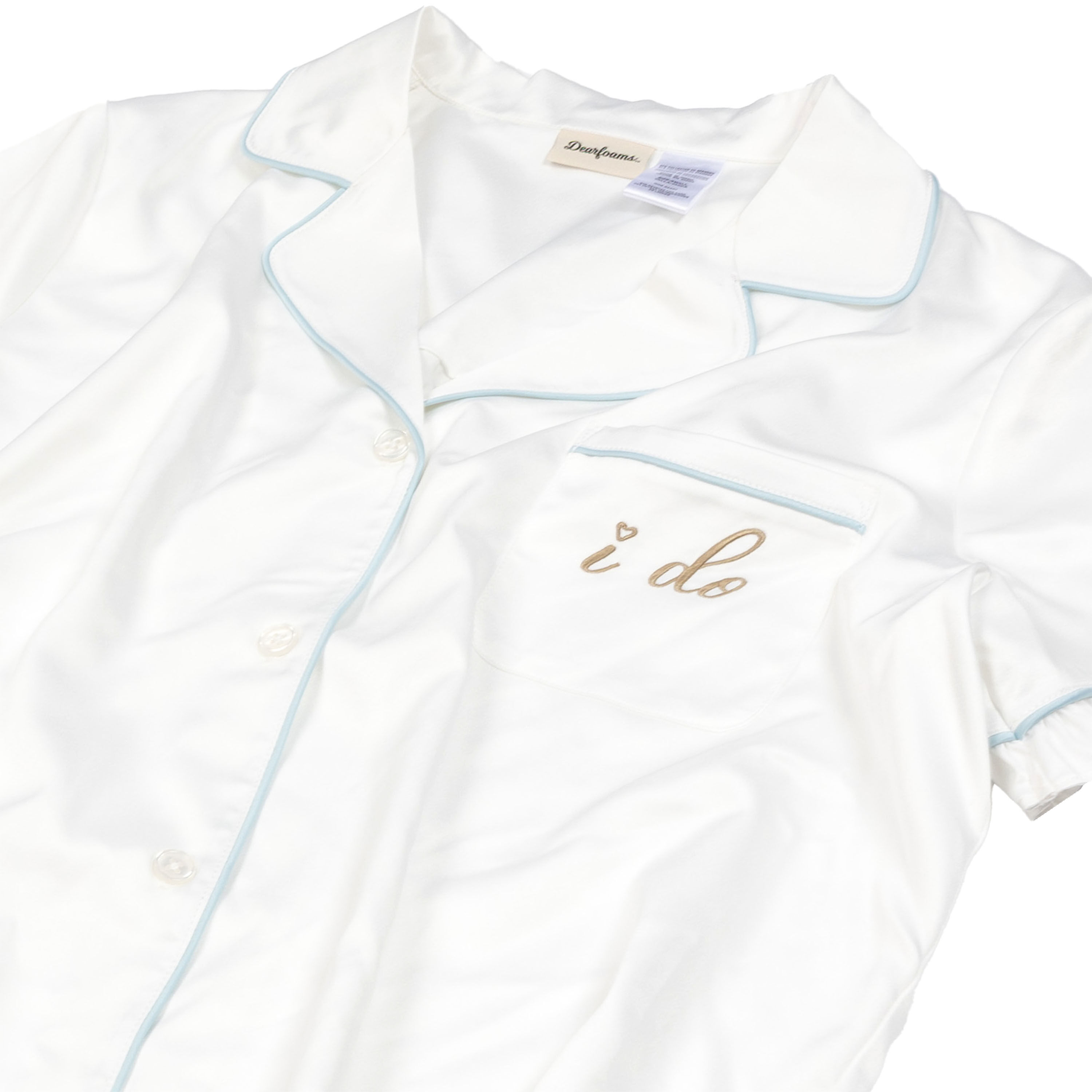 I Do Bridal Short Pajama Set