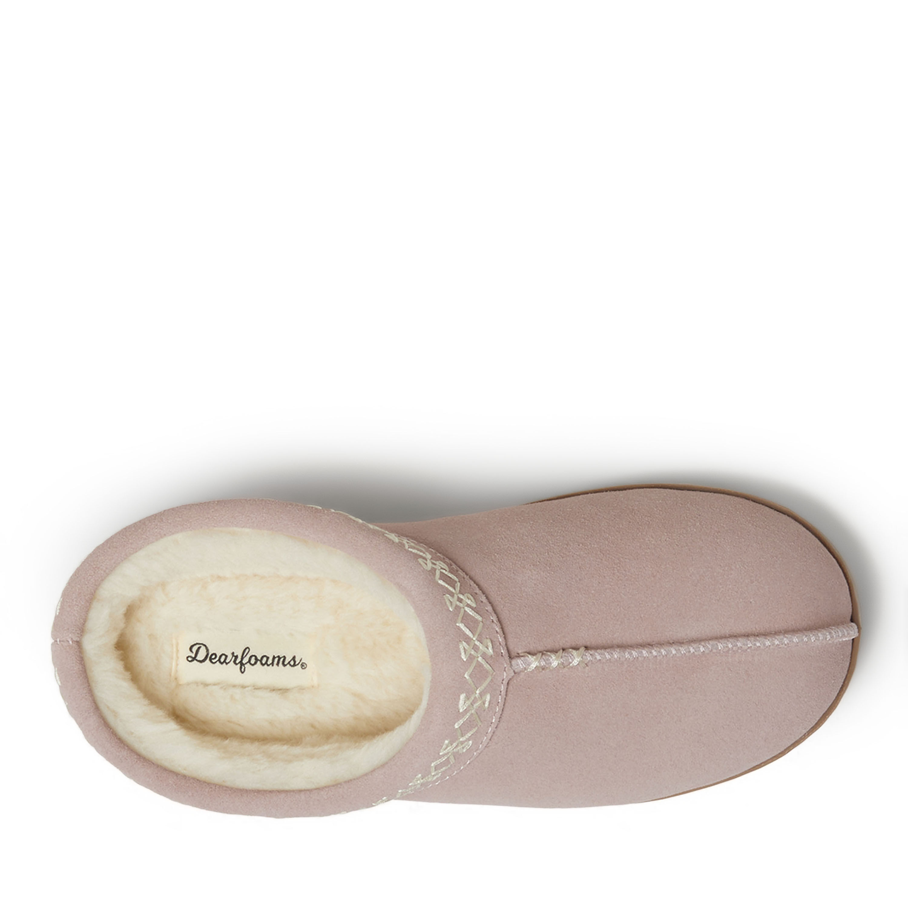 Women's Doreen Genuine Suede Clog with Embroidery