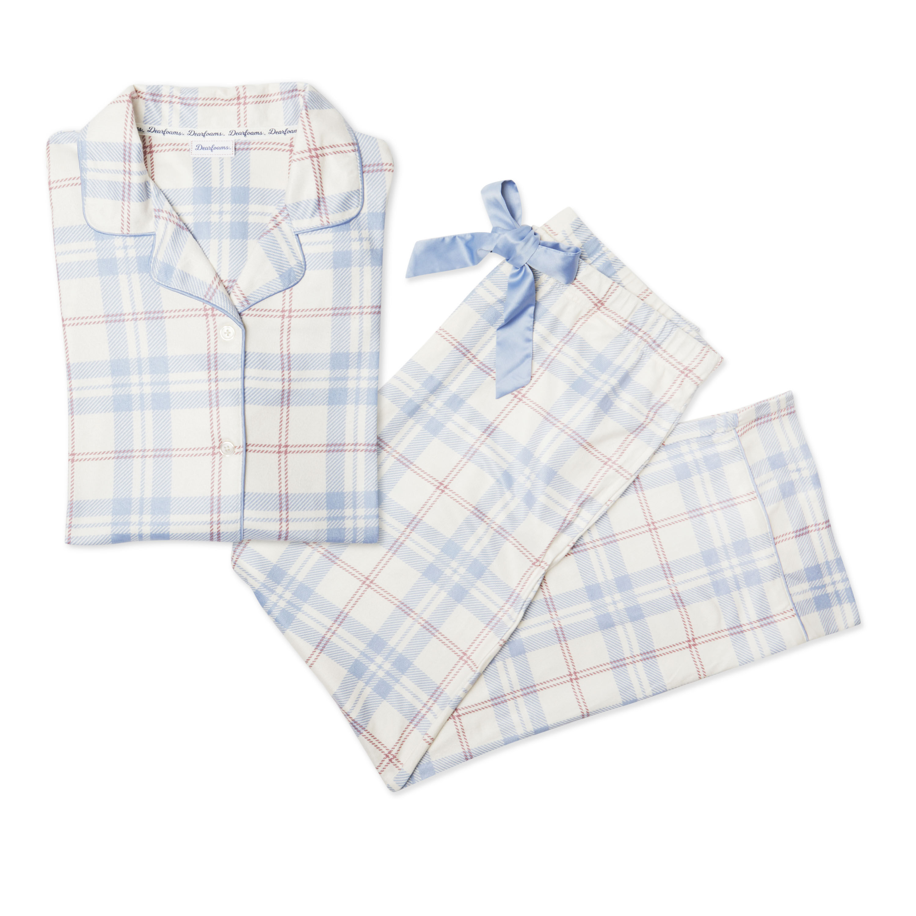 Plaid two piece set online