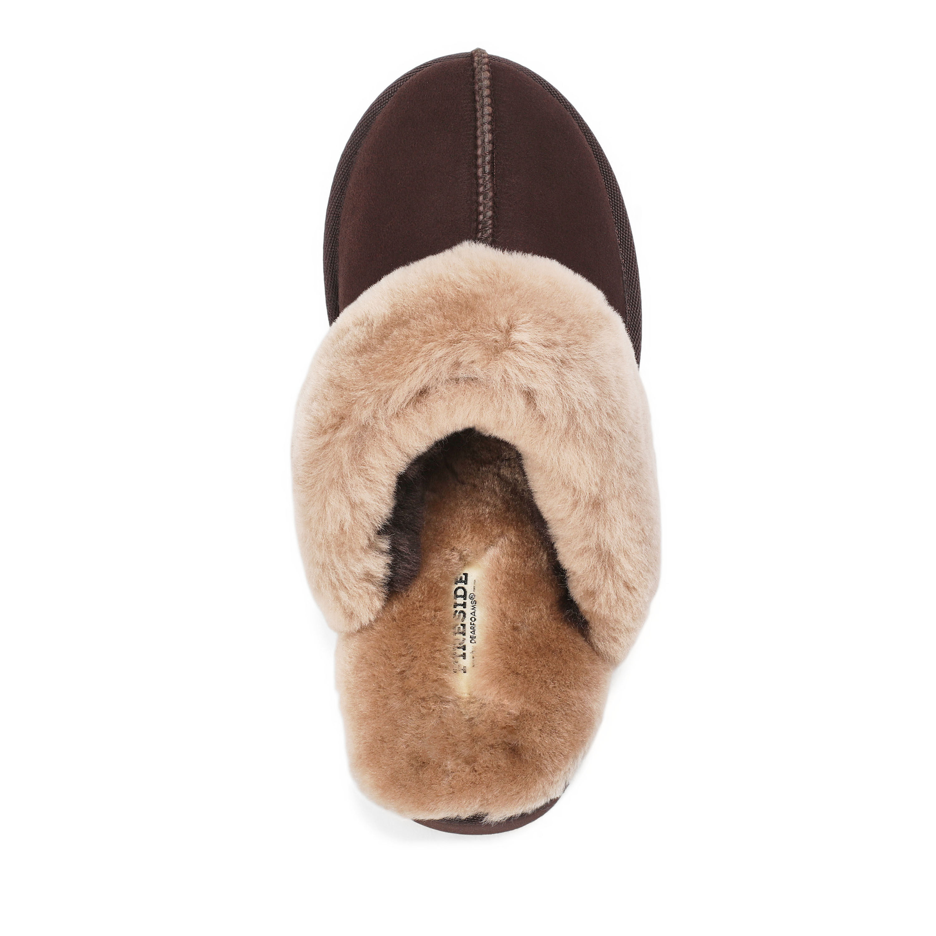 Women's Fireside by Dearfoams Sydney Genuine Shearling Scuff Slipper