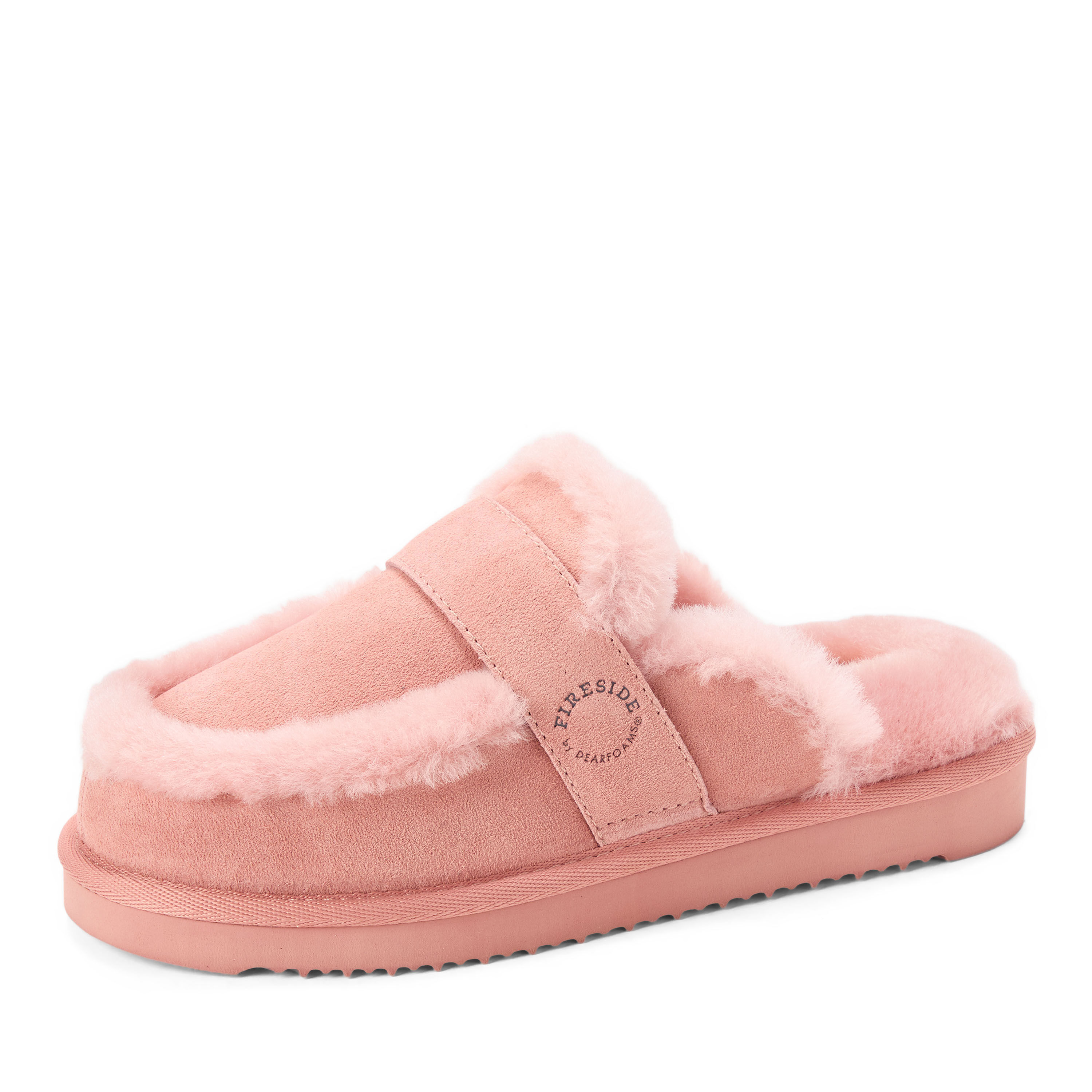 Women's Fireside by Dearfoams Richmond Genuine Shearling Scuff