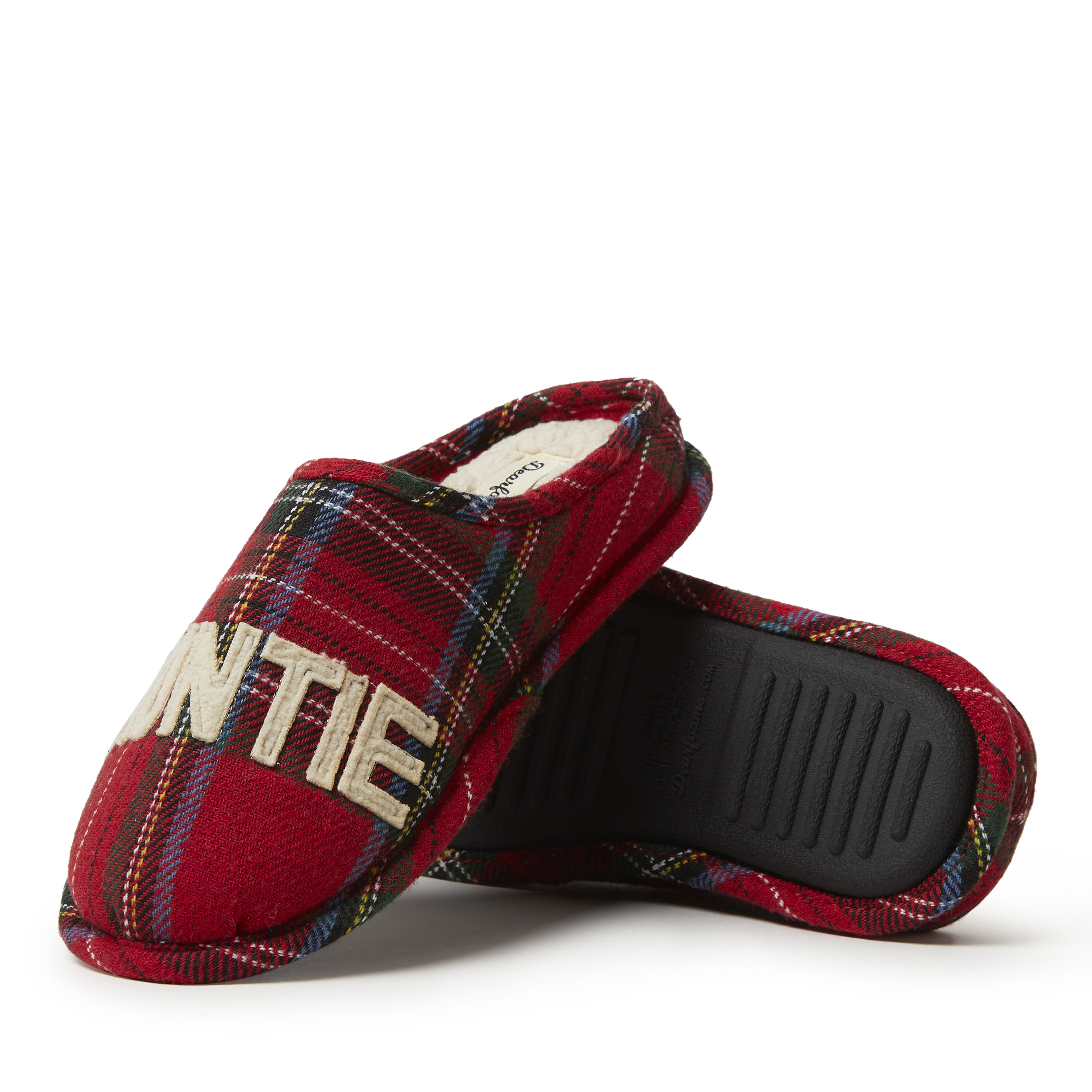 Women's Auntie Bear Plaid Clog