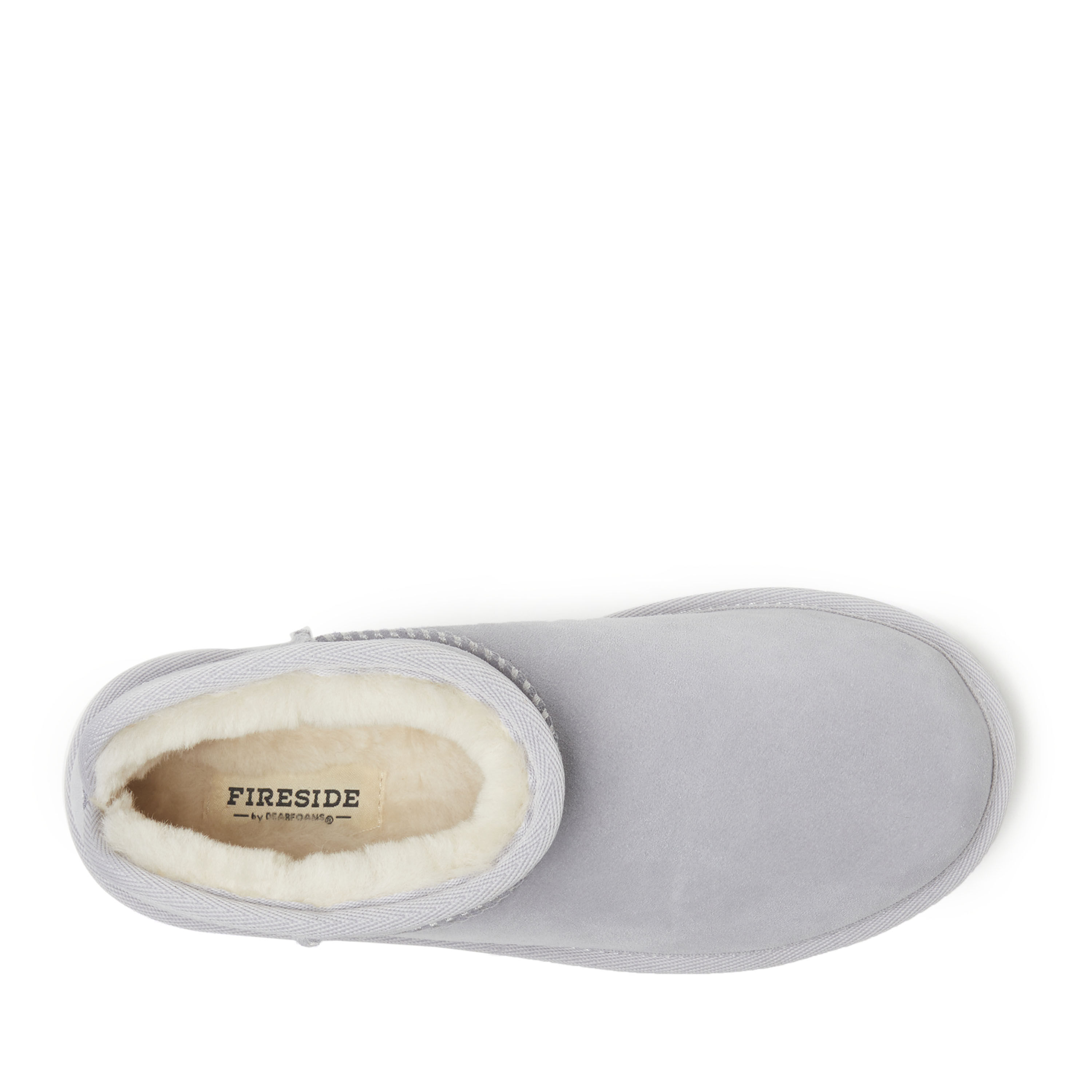 Women's Fireside by Dearfoams Kingston Genuine Shearling Platform Bootie