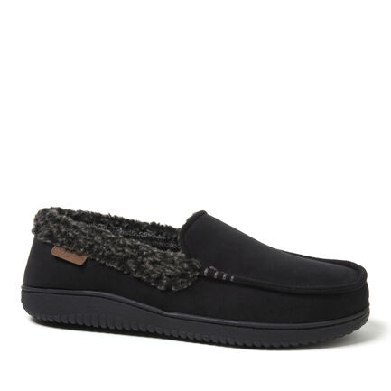 Men's Alexander Microsuede Moccasin With Berber Casing