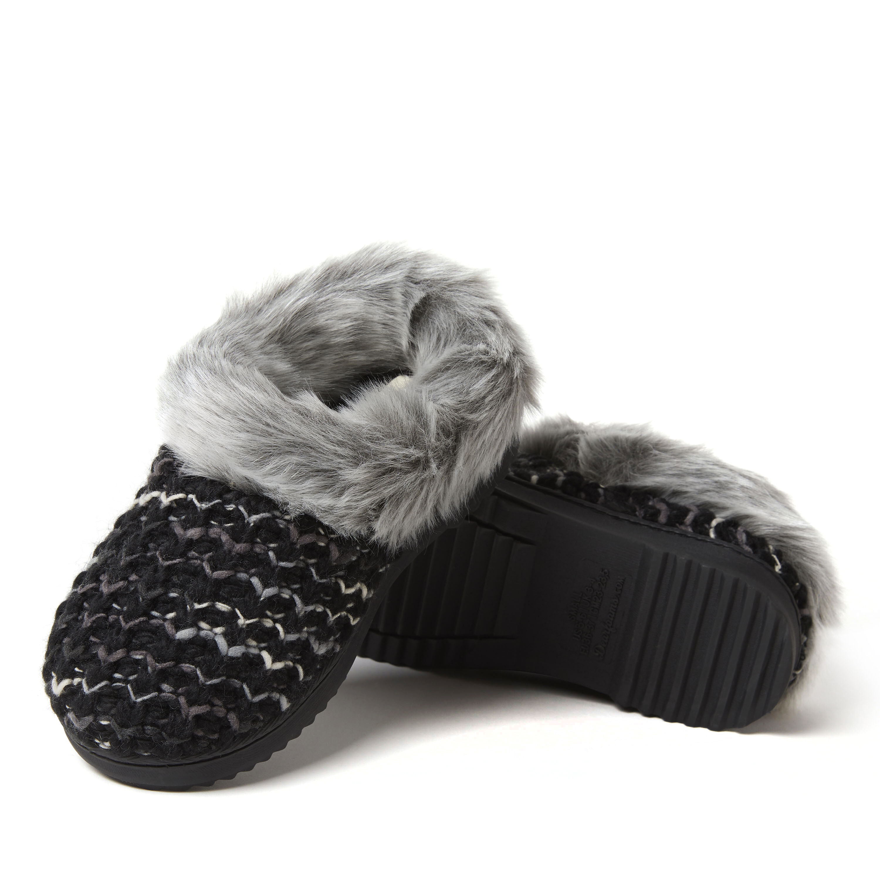 Women's Hannah Textured Knit Clog Slipper
