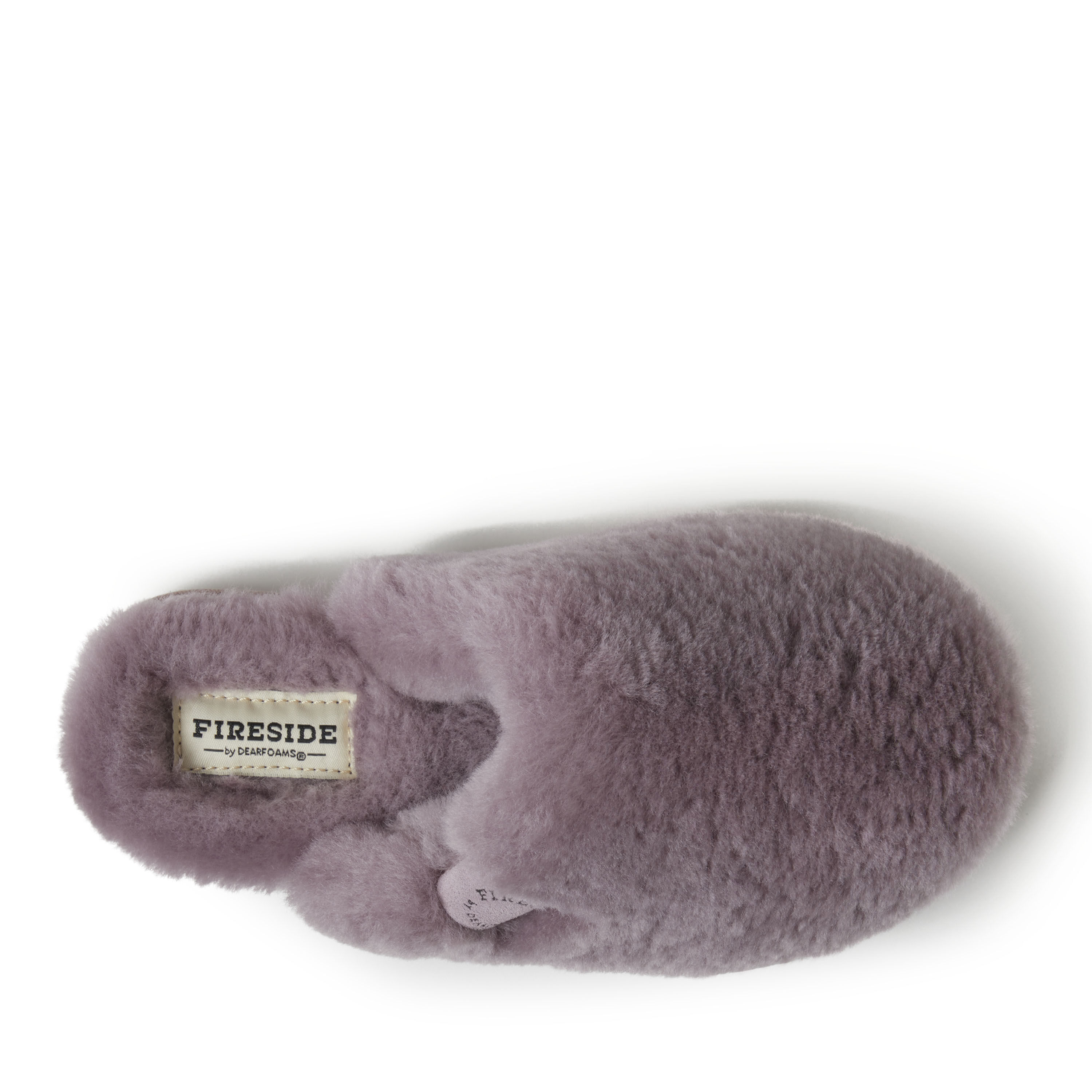 Women's  Fireside By Dearfoams Shelly Beach Genuine Shearling Scuff