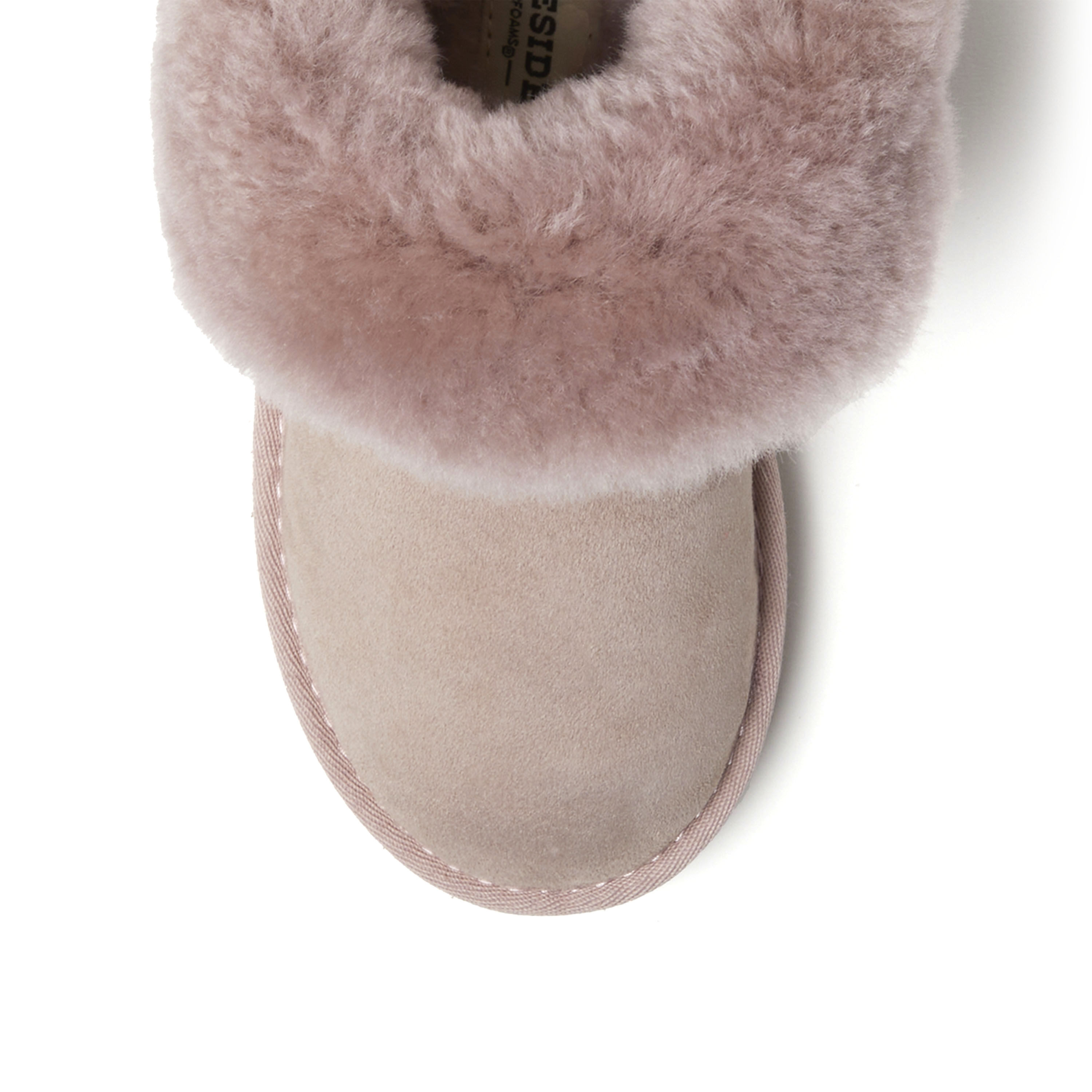 Women's Fireside by Dearfoams Perth Genuine Shearling Foldover Boot Slipper