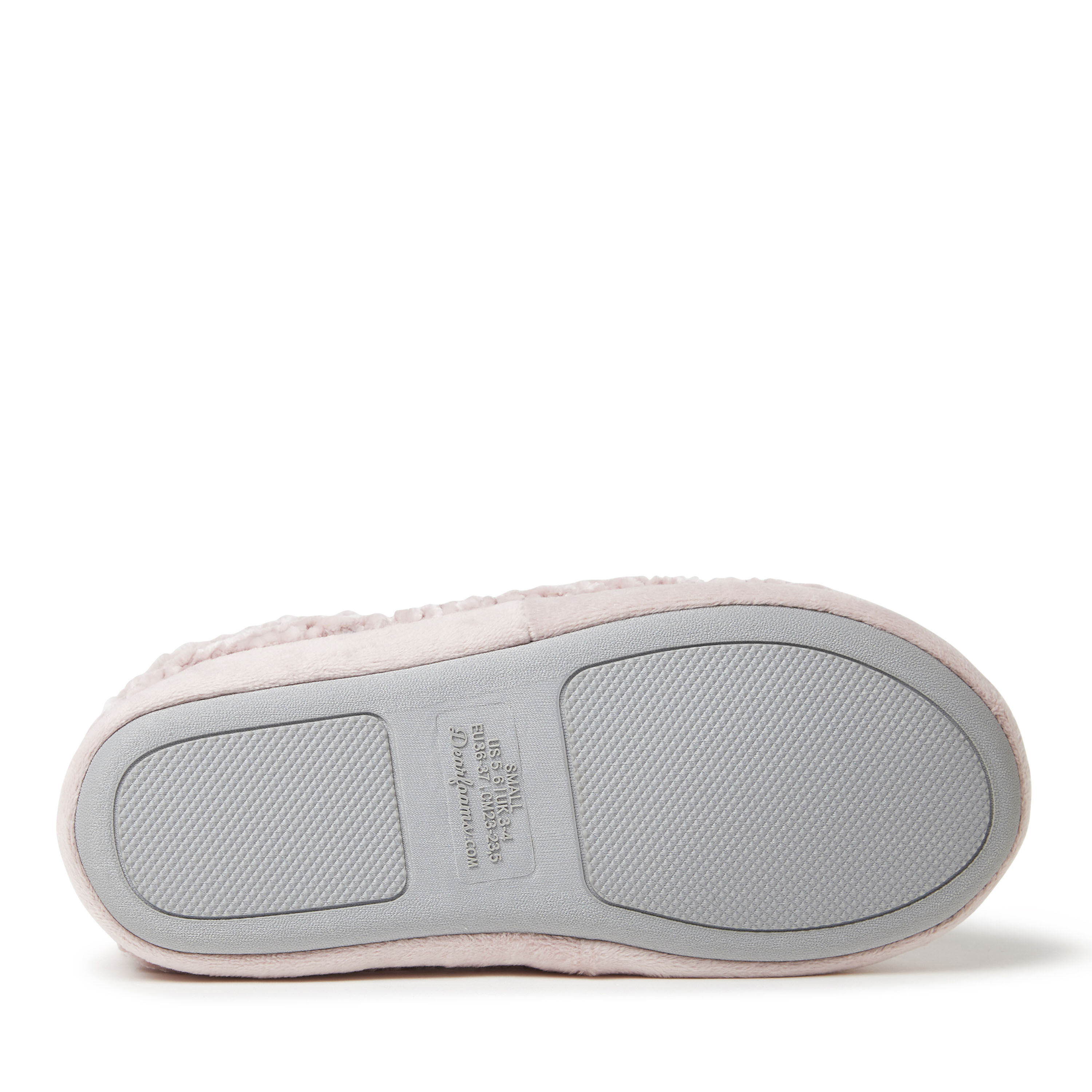 Women's dearfoams leah marled online chenille knit bootie slippers