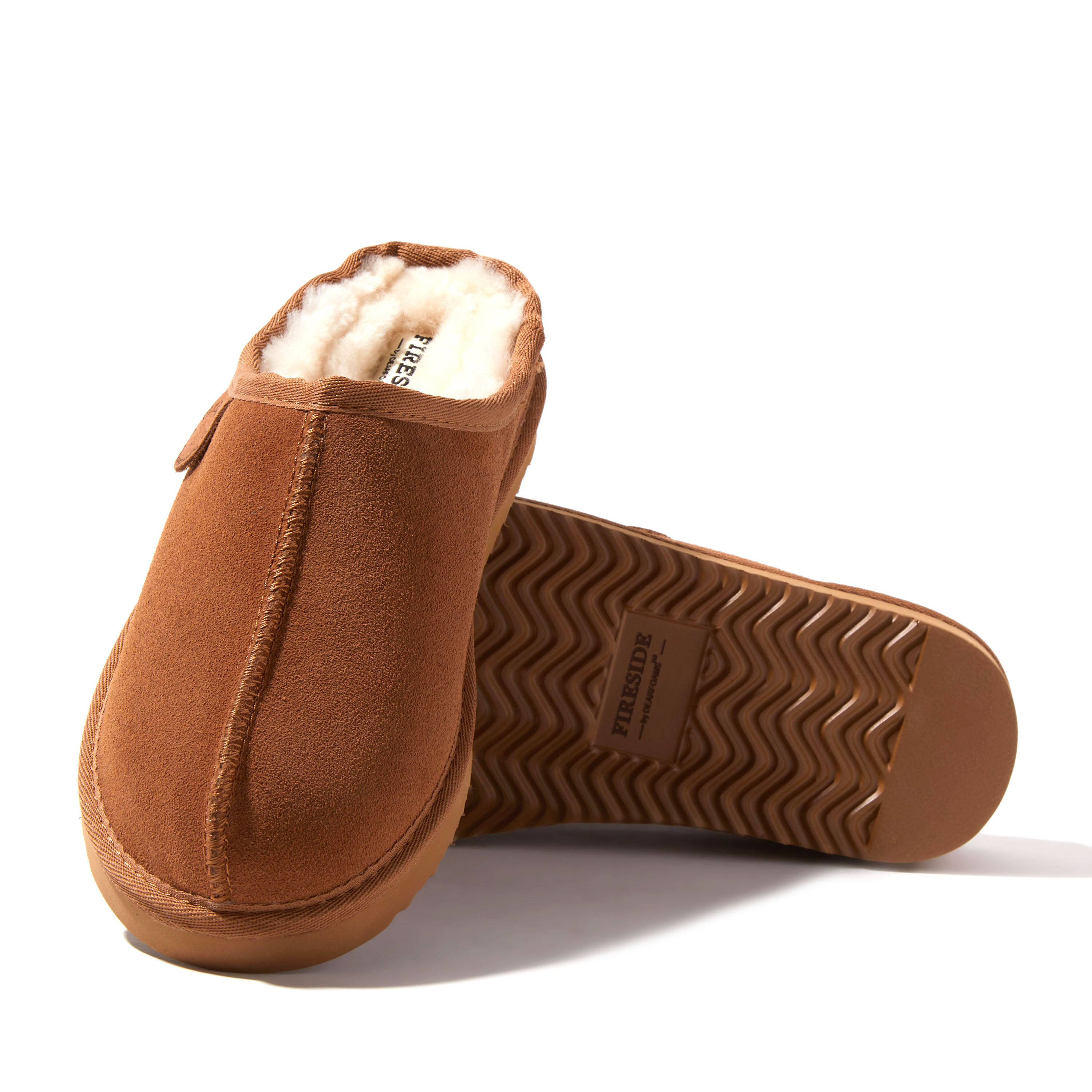 Shearling clog slippers store