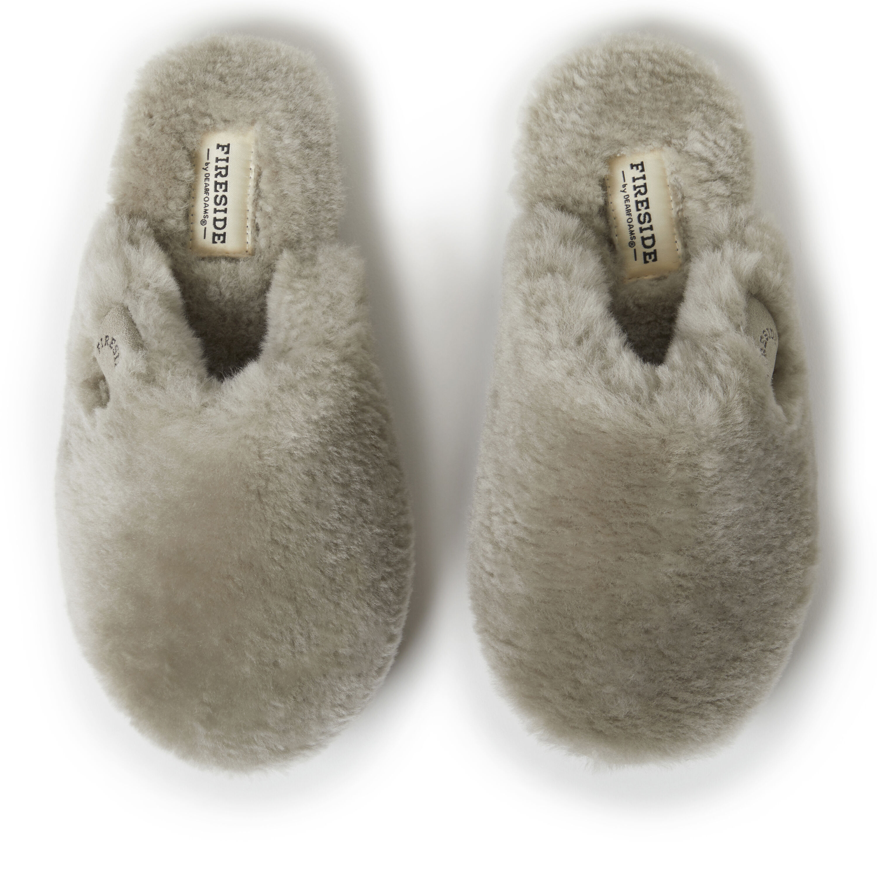 Women's  Fireside By Dearfoams Shelly Beach Genuine Shearling Scuff