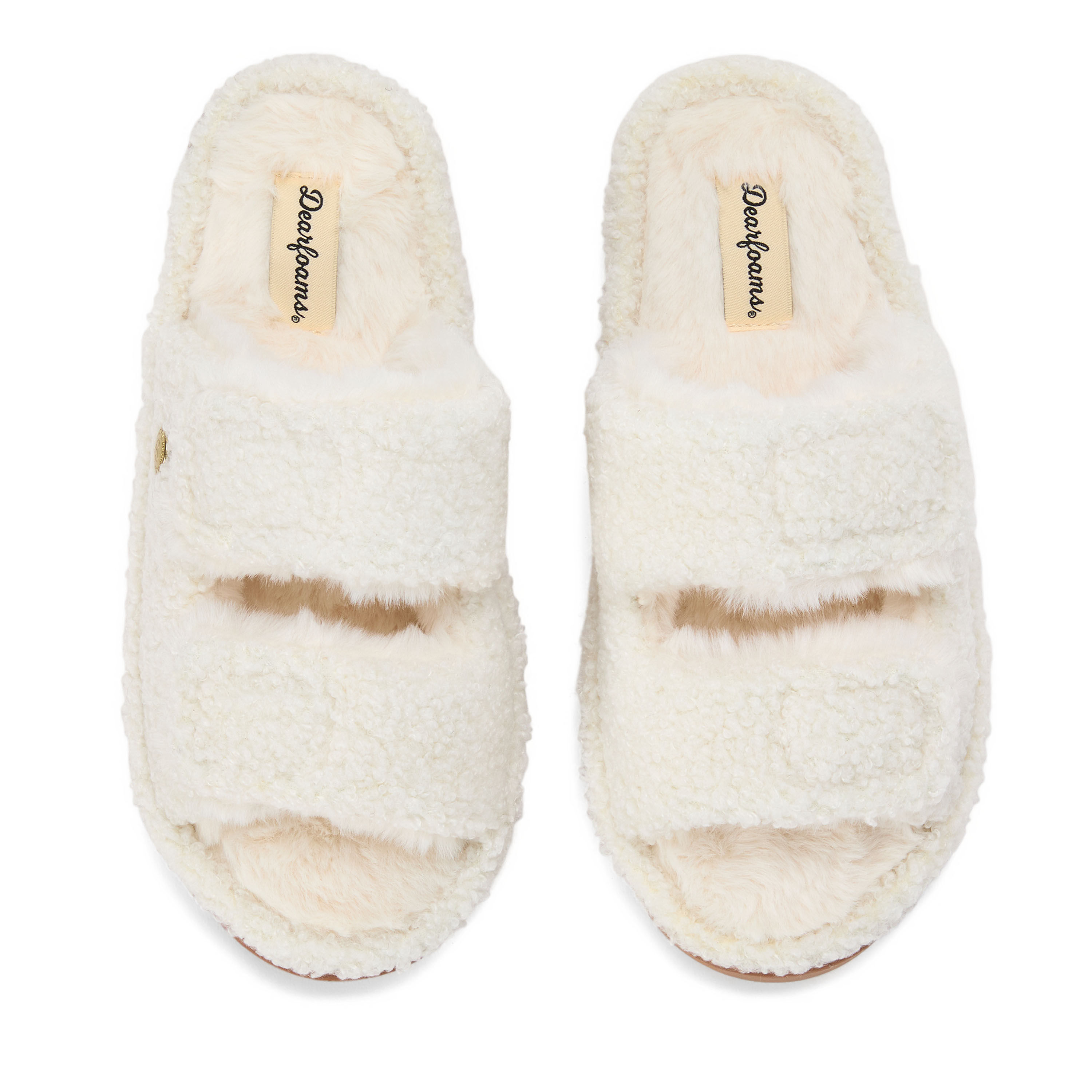 Women's Regina Teddy Double Band Slide