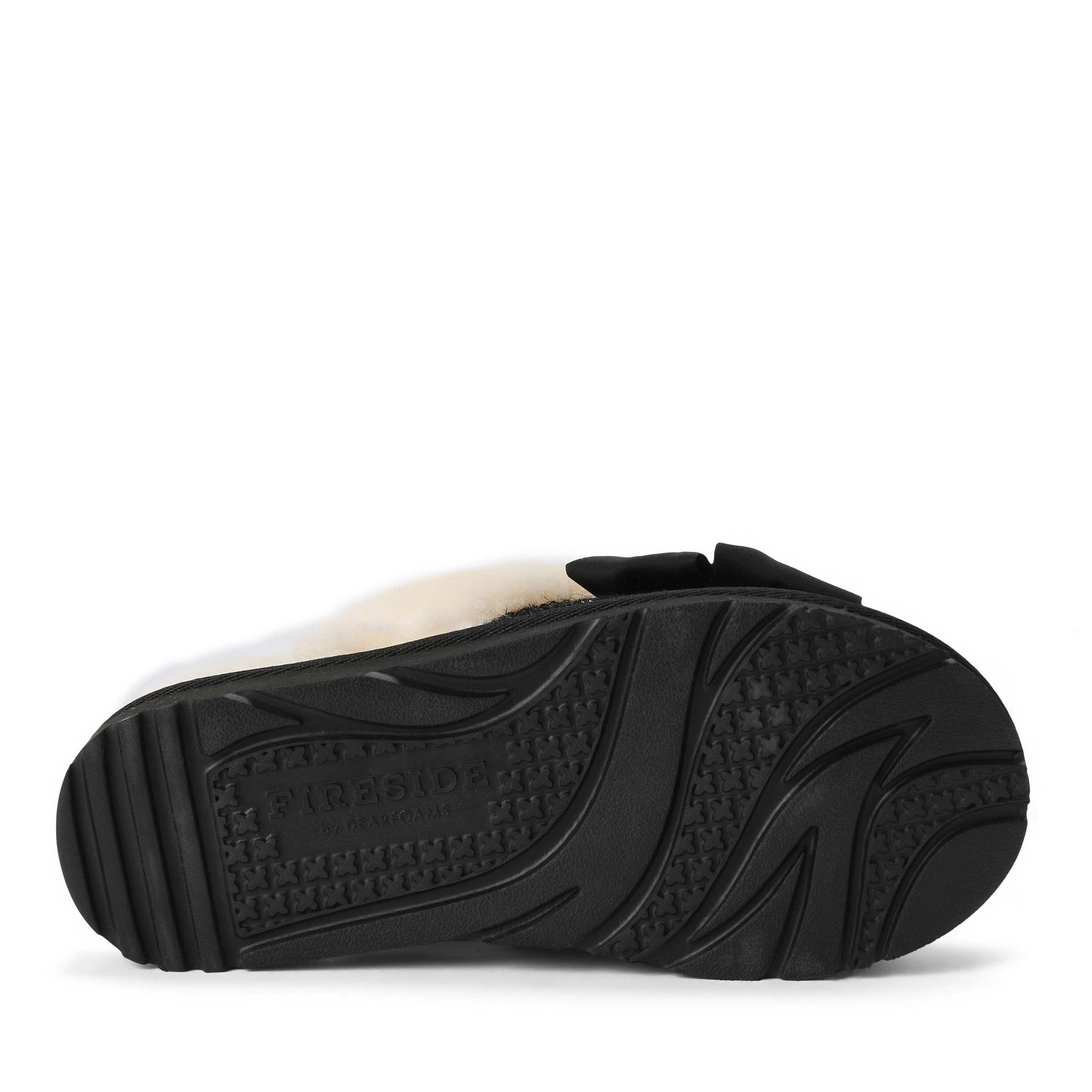 Women's Sydney Dream Bow Genuine Shearling Scuff