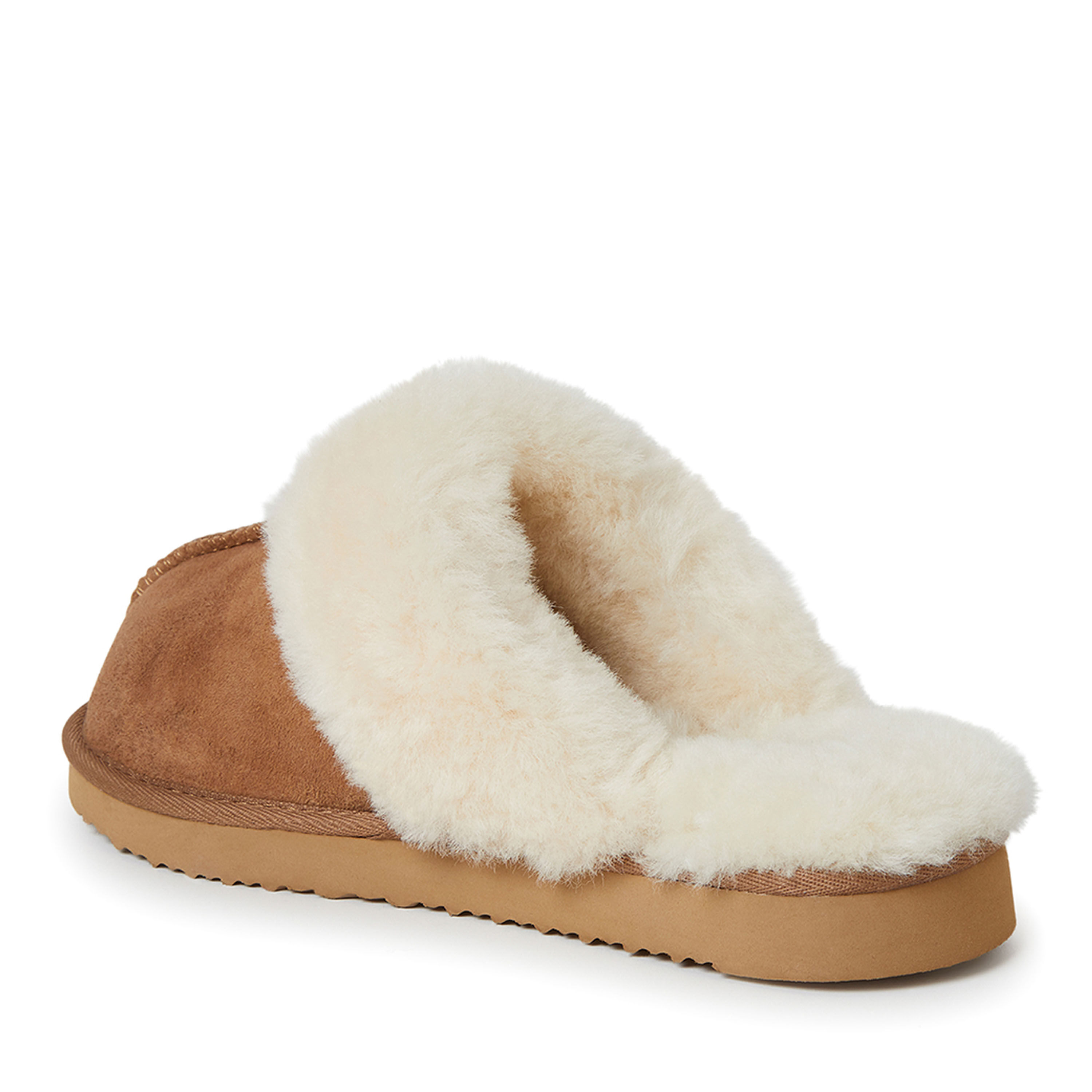 Women's Fireside by Dearfoams Sydney Genuine Shearling Scuff Slipper