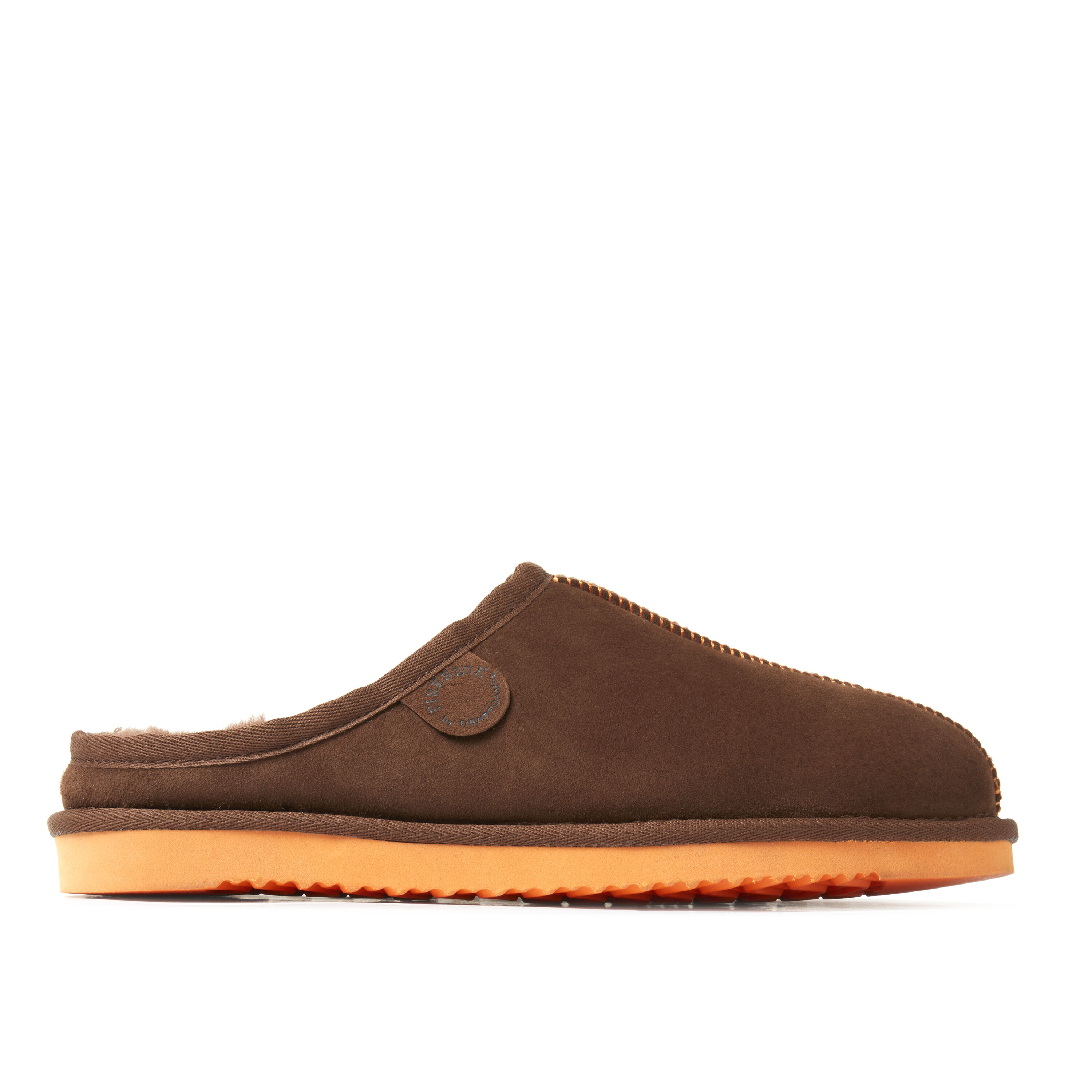 Men's Fireside by Dearfoams Grafton Genuine Shearling Clog Slipper