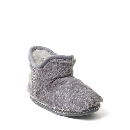 Kids Charlotte Furry Bootie Slipper