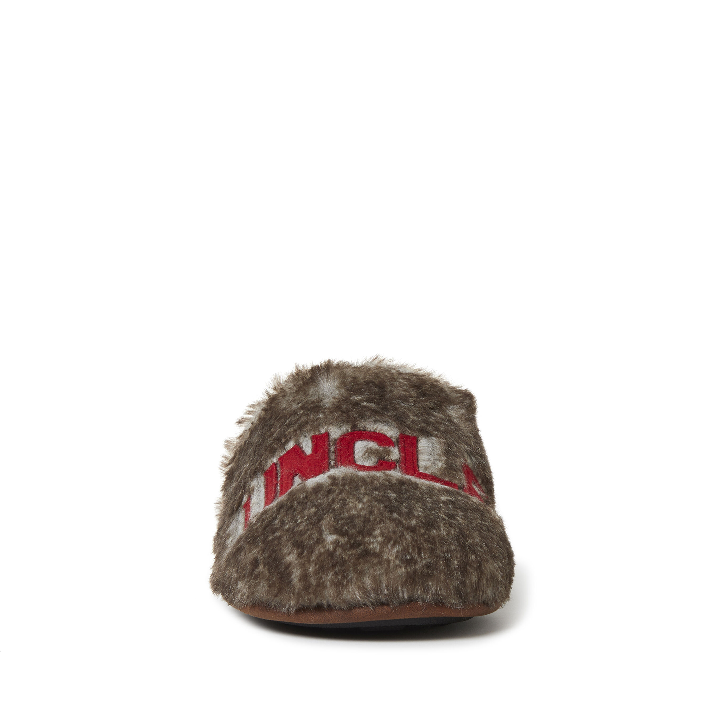 Men's Furry Uncle or Big Bro Bear Scuff Slipper