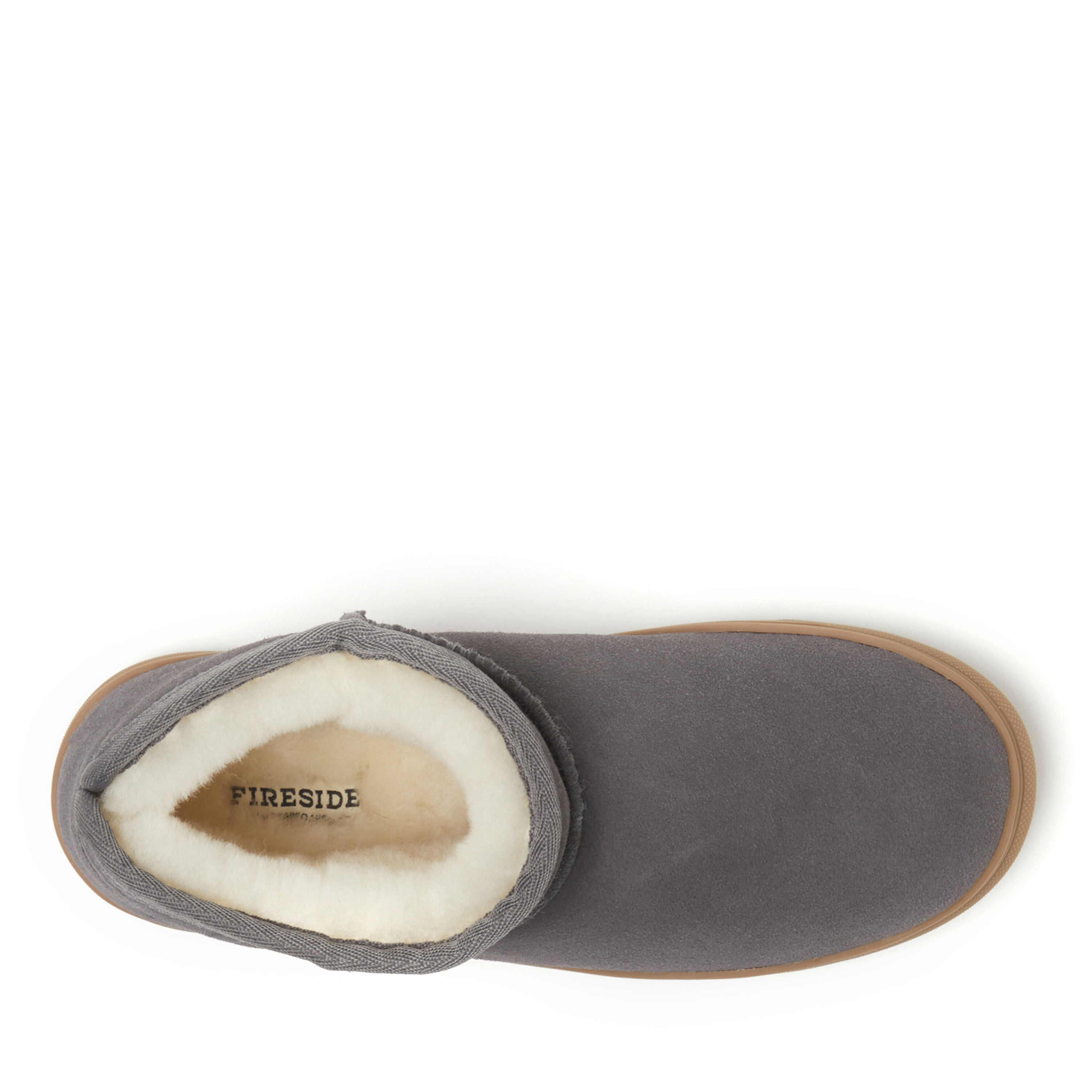 Women's Fireside by Dearfoams Bathurst Water-Resistant Genuine Shearling Micro Bootie