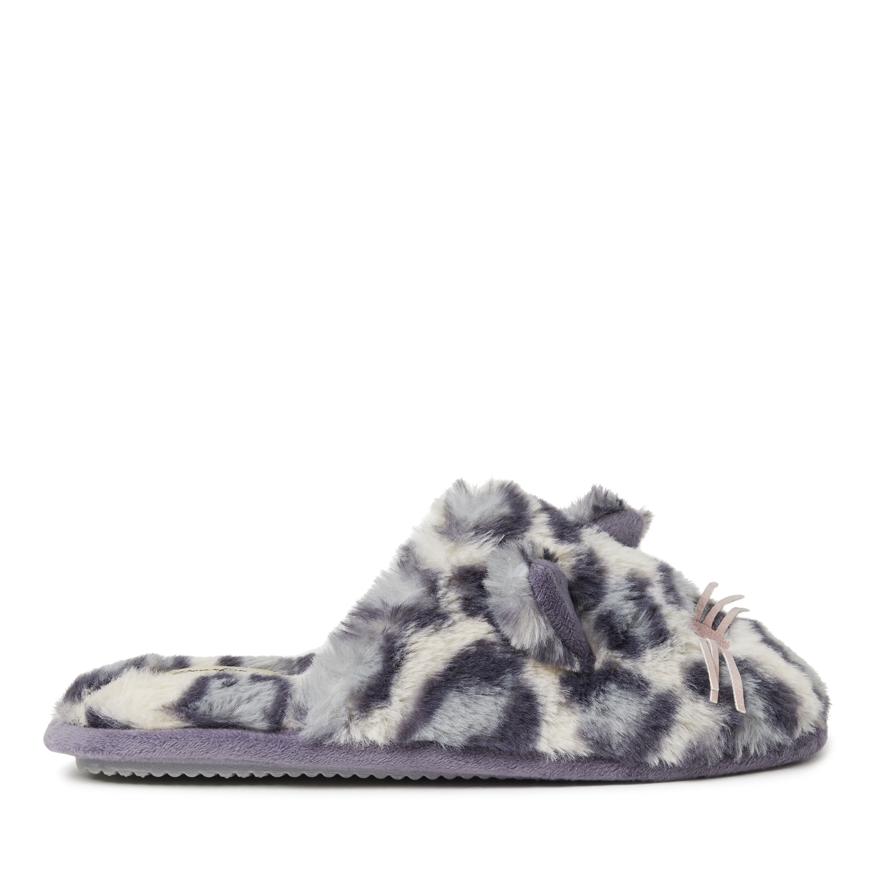 Women's Novelty Scuff Slipper with Eye Mask