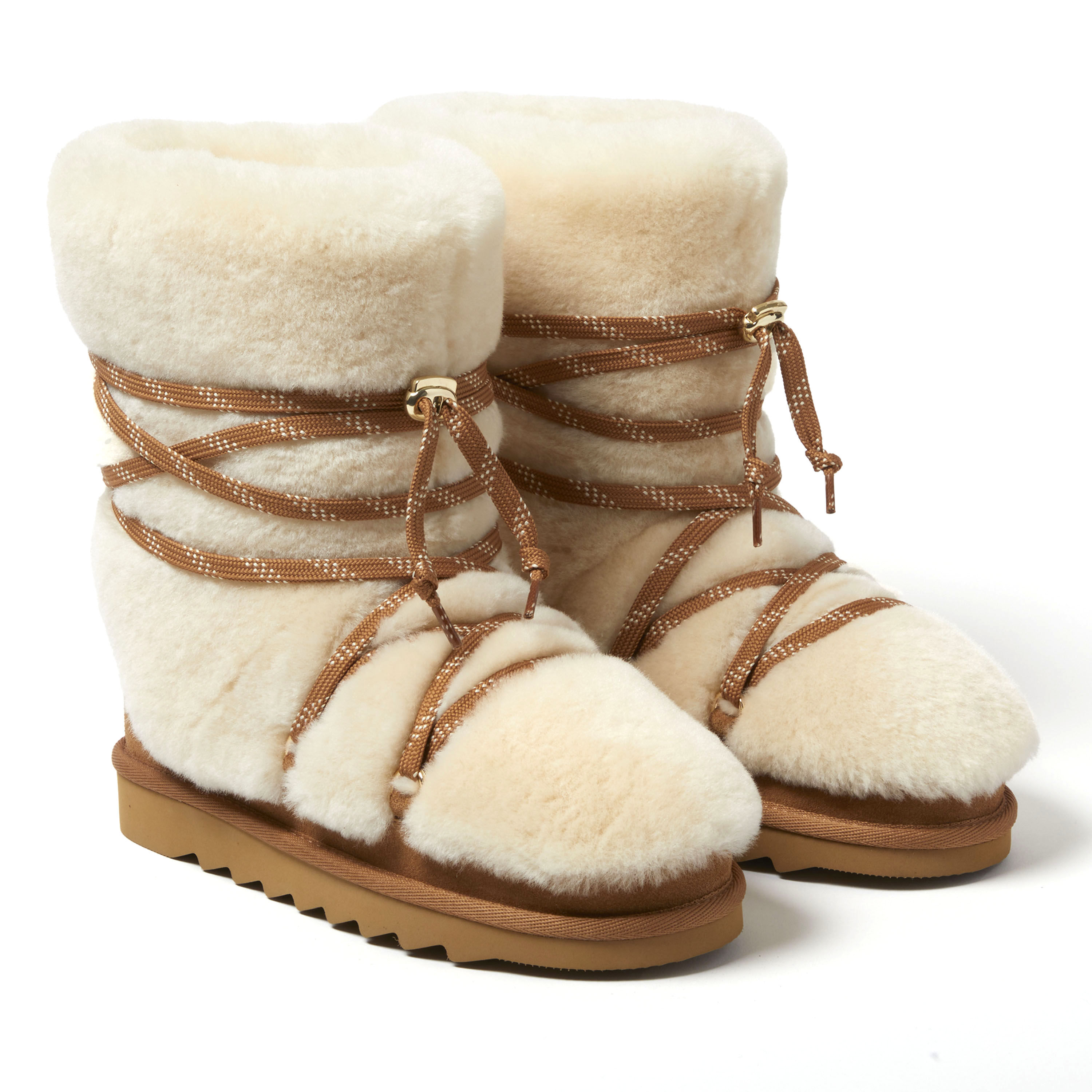 Women's Fireside by Dearfoams Kalamunda Genuine Shearling Boot