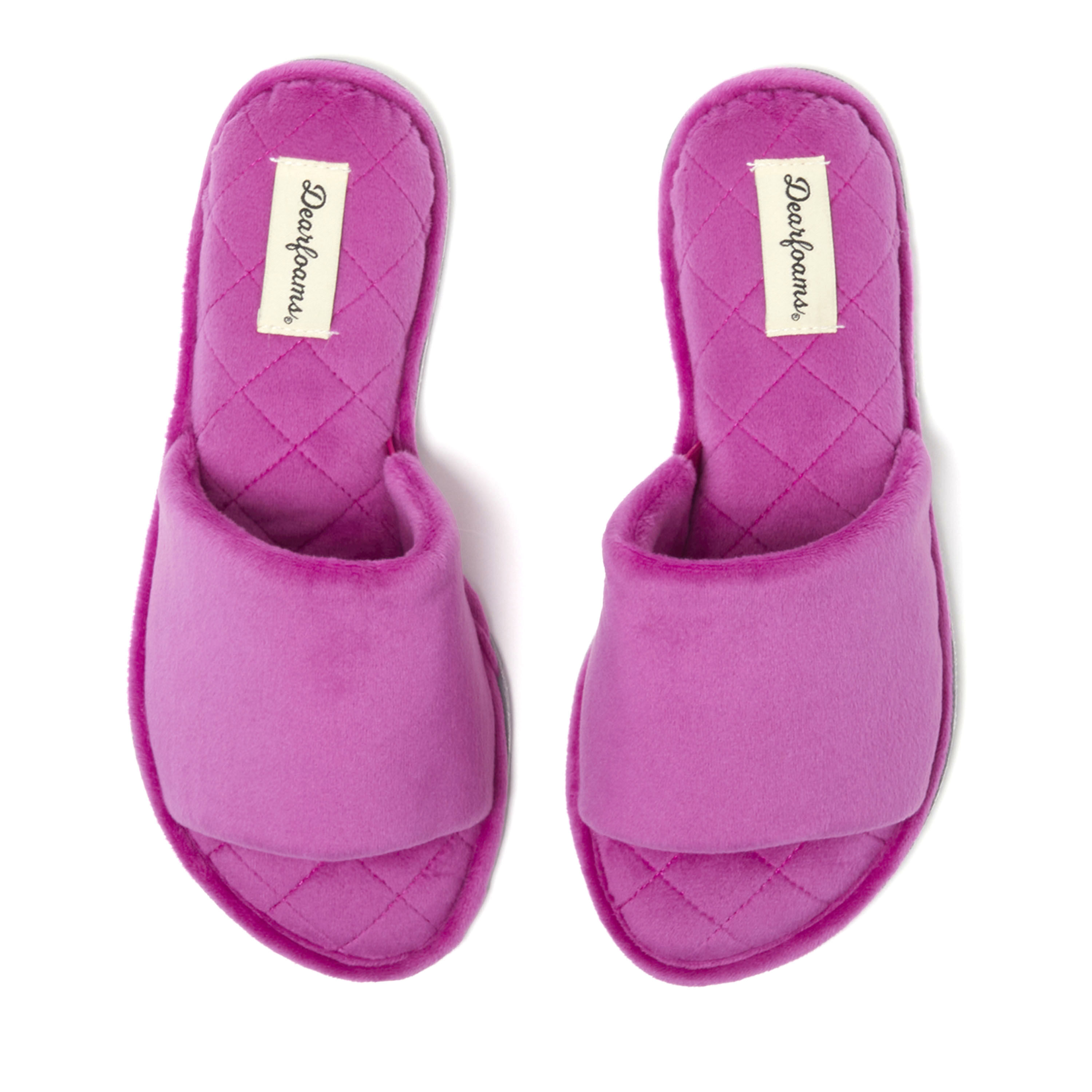 Women's Beatrice Microfiber Velour Side Gore Slide