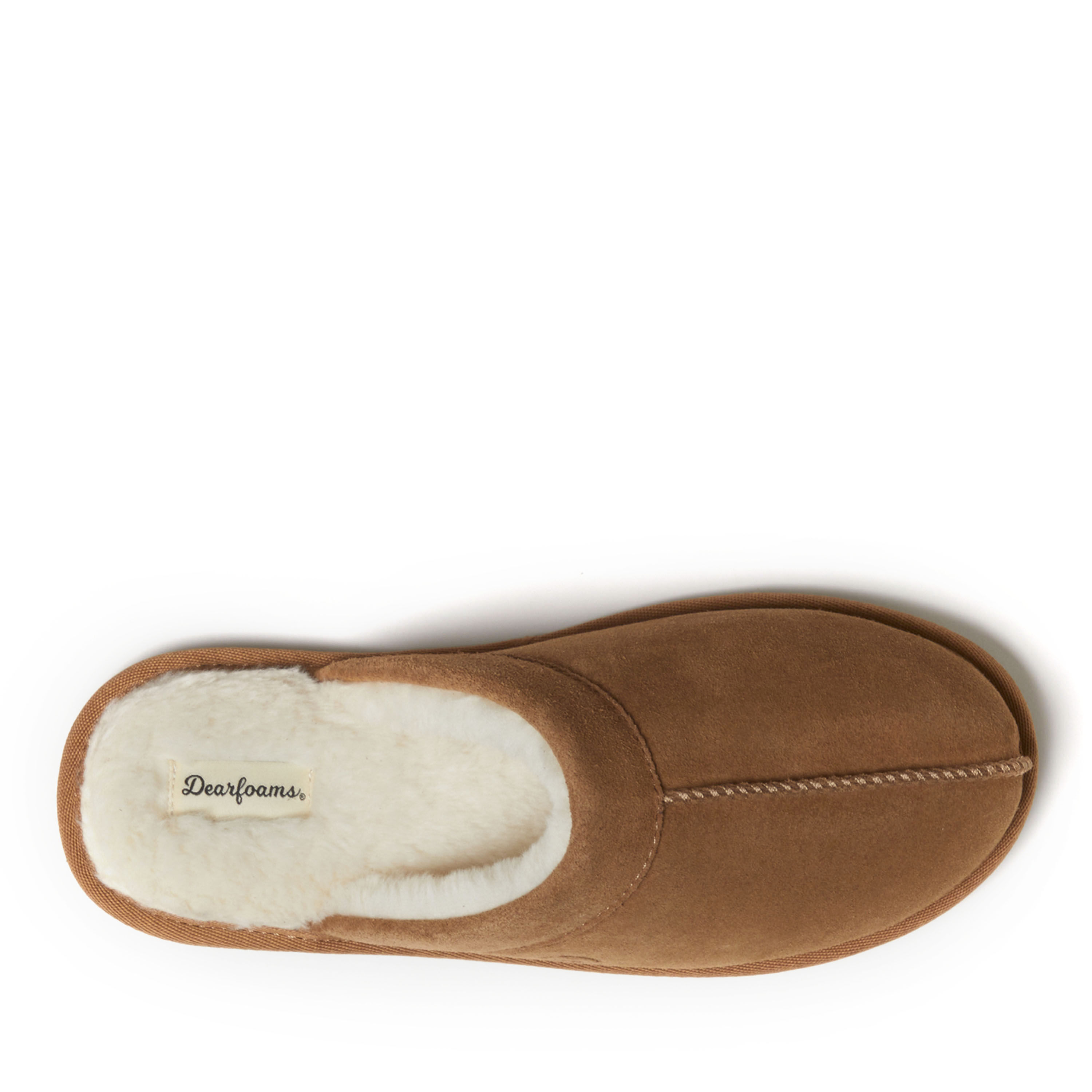 Men's Kirk Genuine Suede Scuff With Prayer Seam