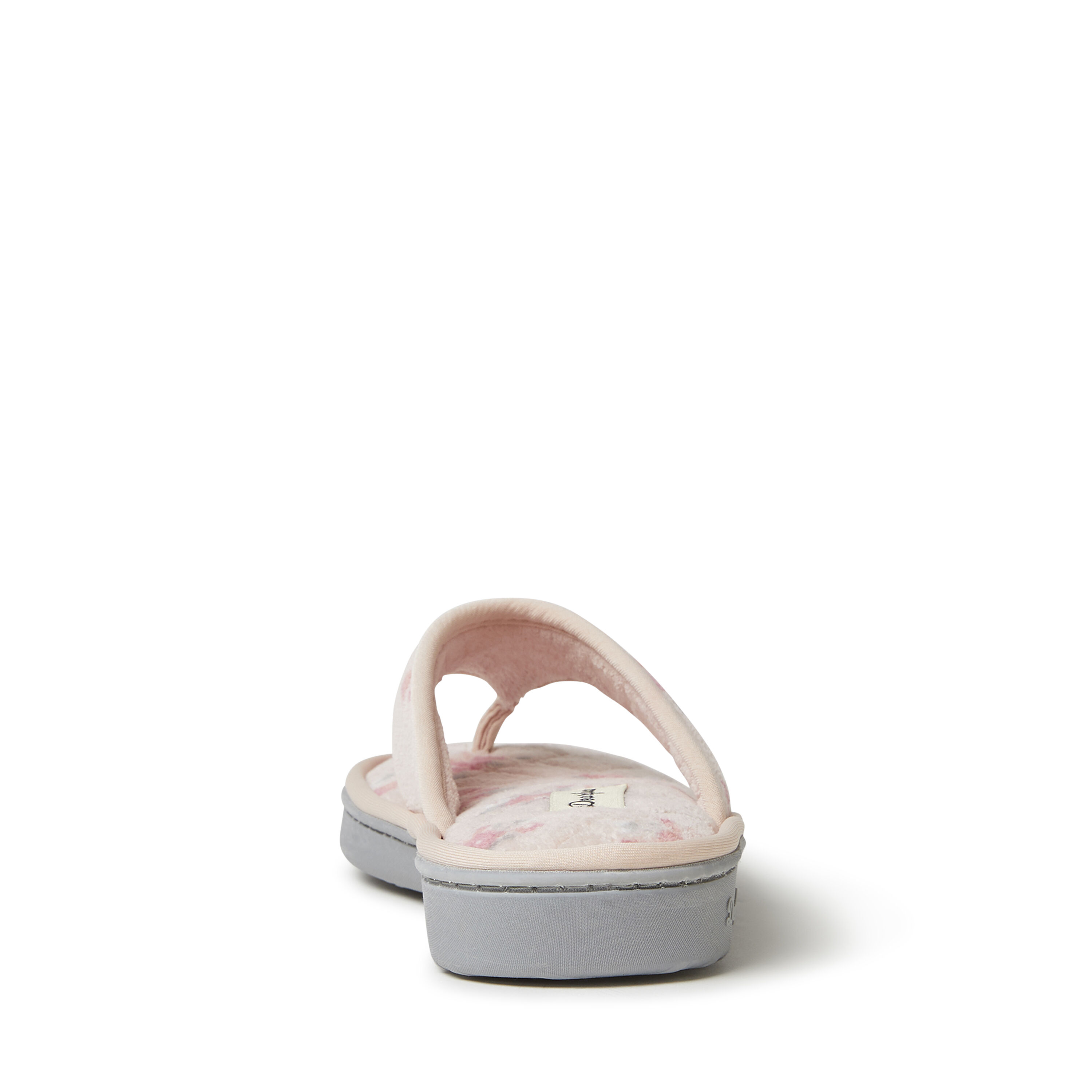 Women's Melanie Terry Thong  with Quilted Footbed Slipper