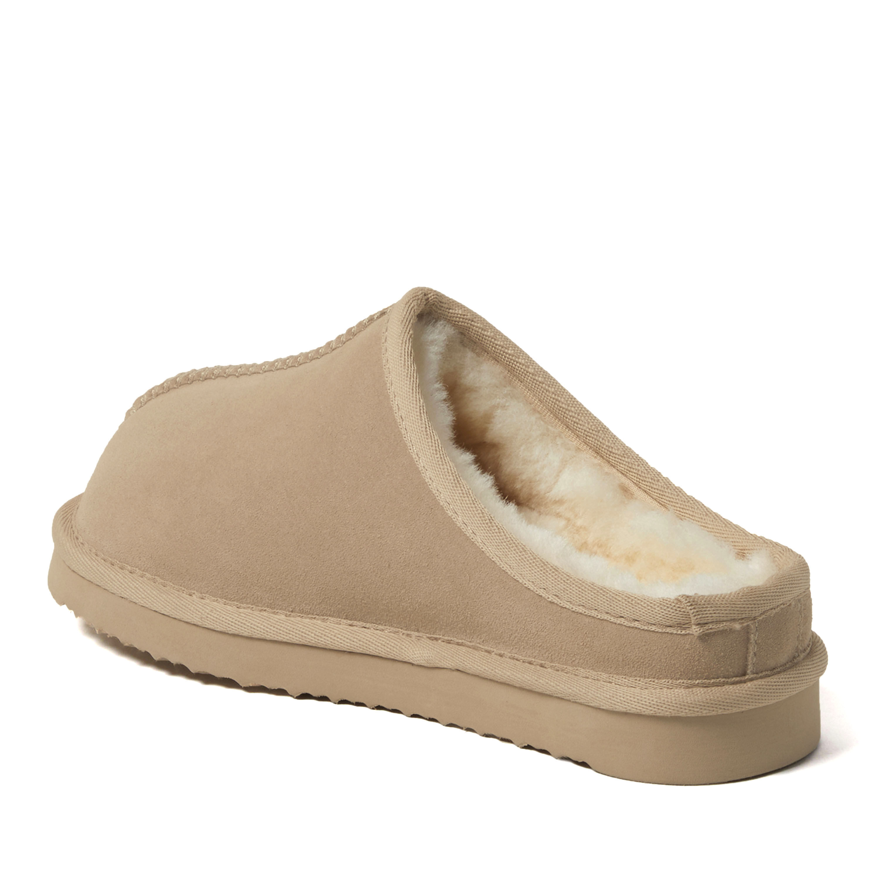 Women's Fireside by Dearfoams Greta Genuine Shearling Clog - Water Resistant