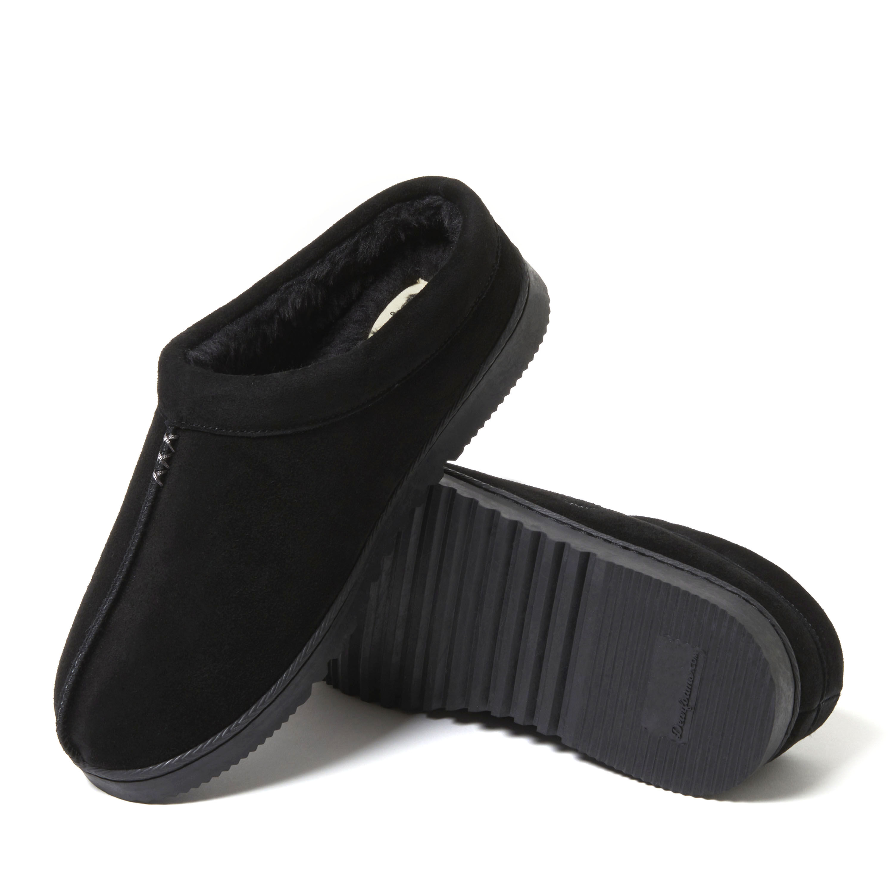 Men's Dean Genuine Suede Clog With Prayer Seam