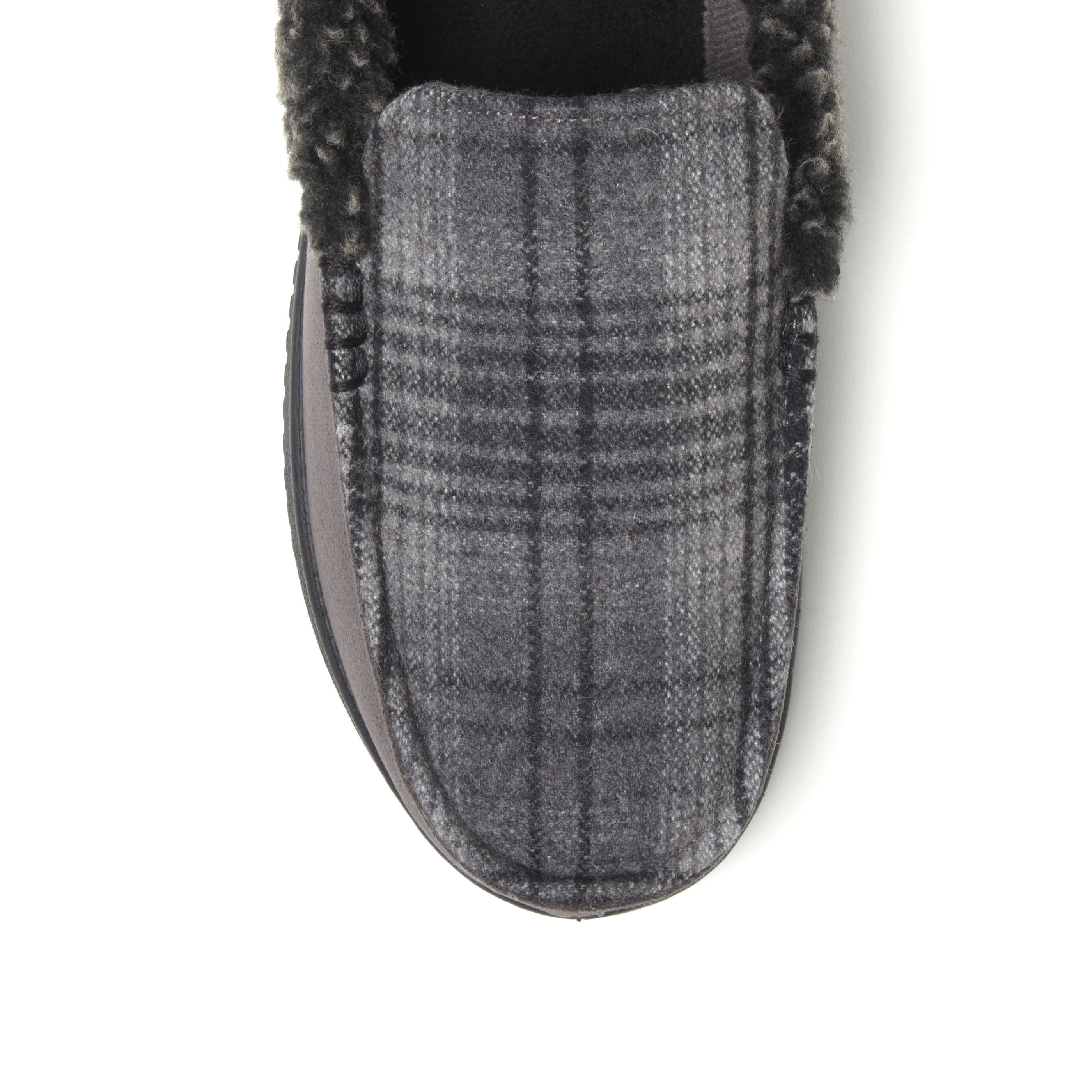 Men's Alexander Microsuede Moccasin With Berber Casing