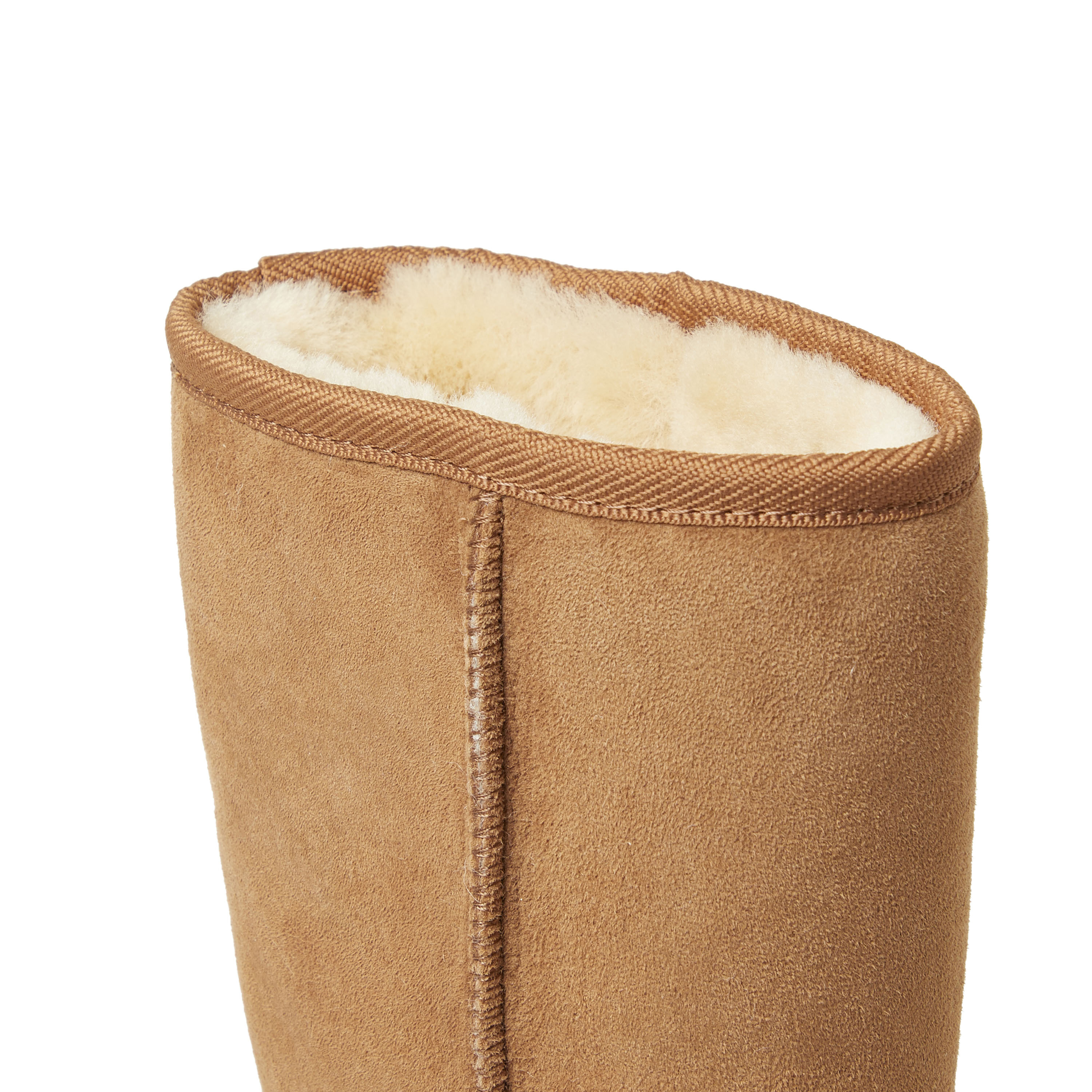 Women s Tall Genuine Shearling Boot Slipper
