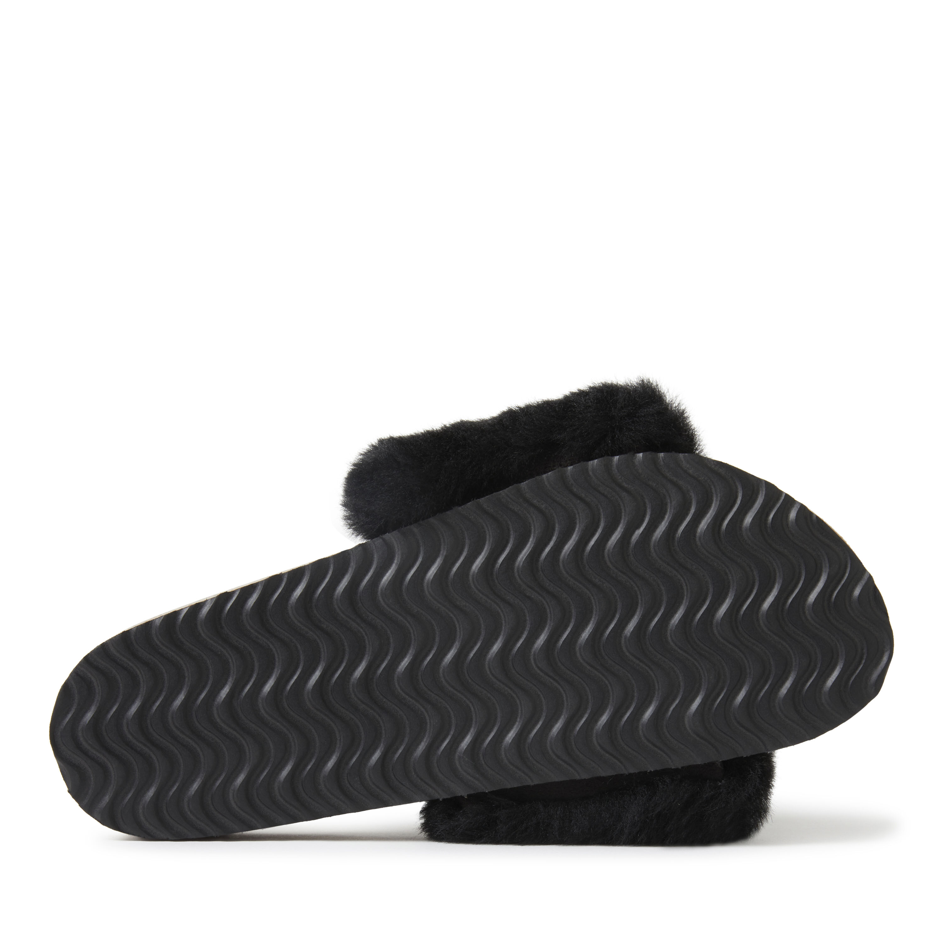 Women's Fireside by Dearfoams Canberra Cork Molded Footbed Shearling Slide