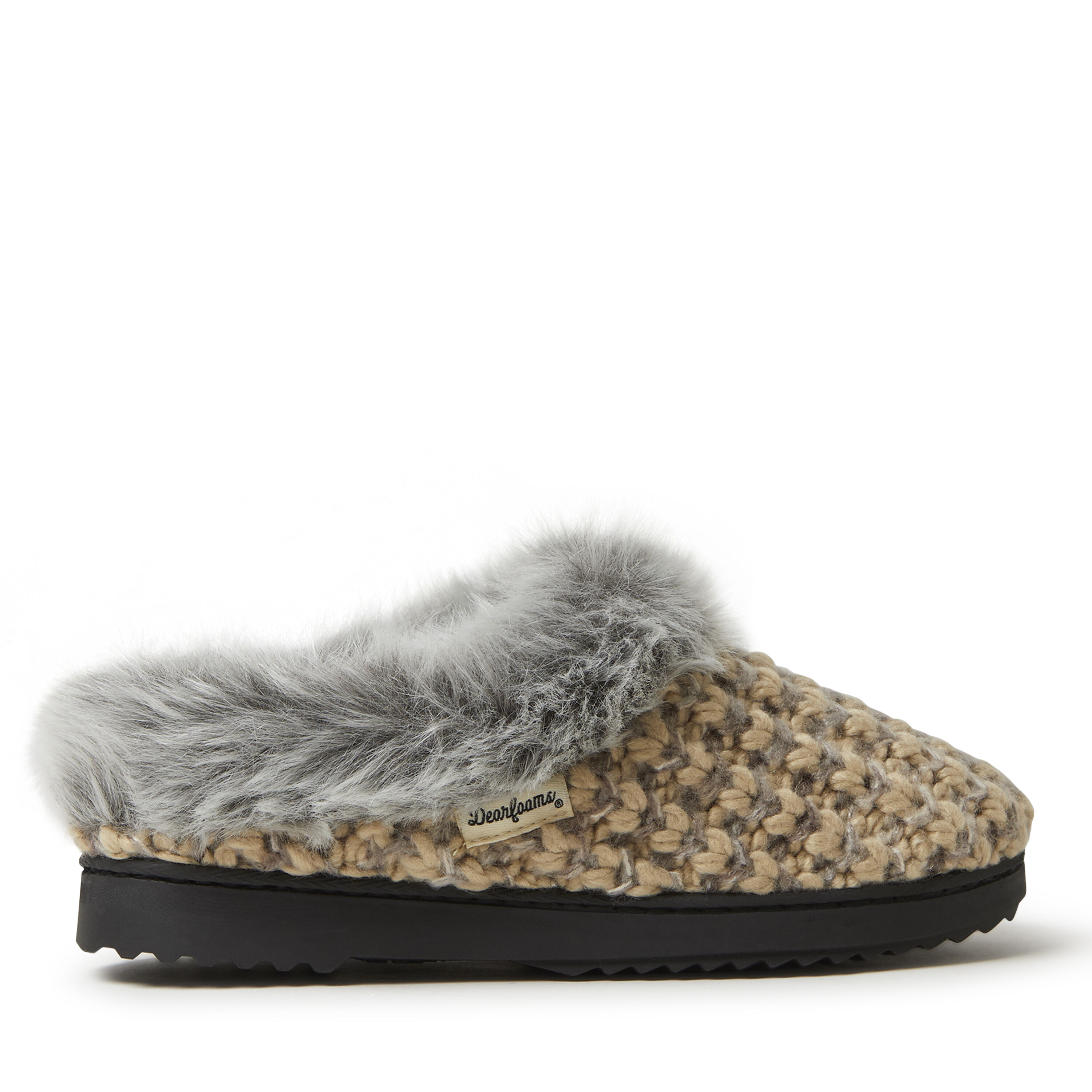 Women's Hannah Textured Knit Clog Slipper